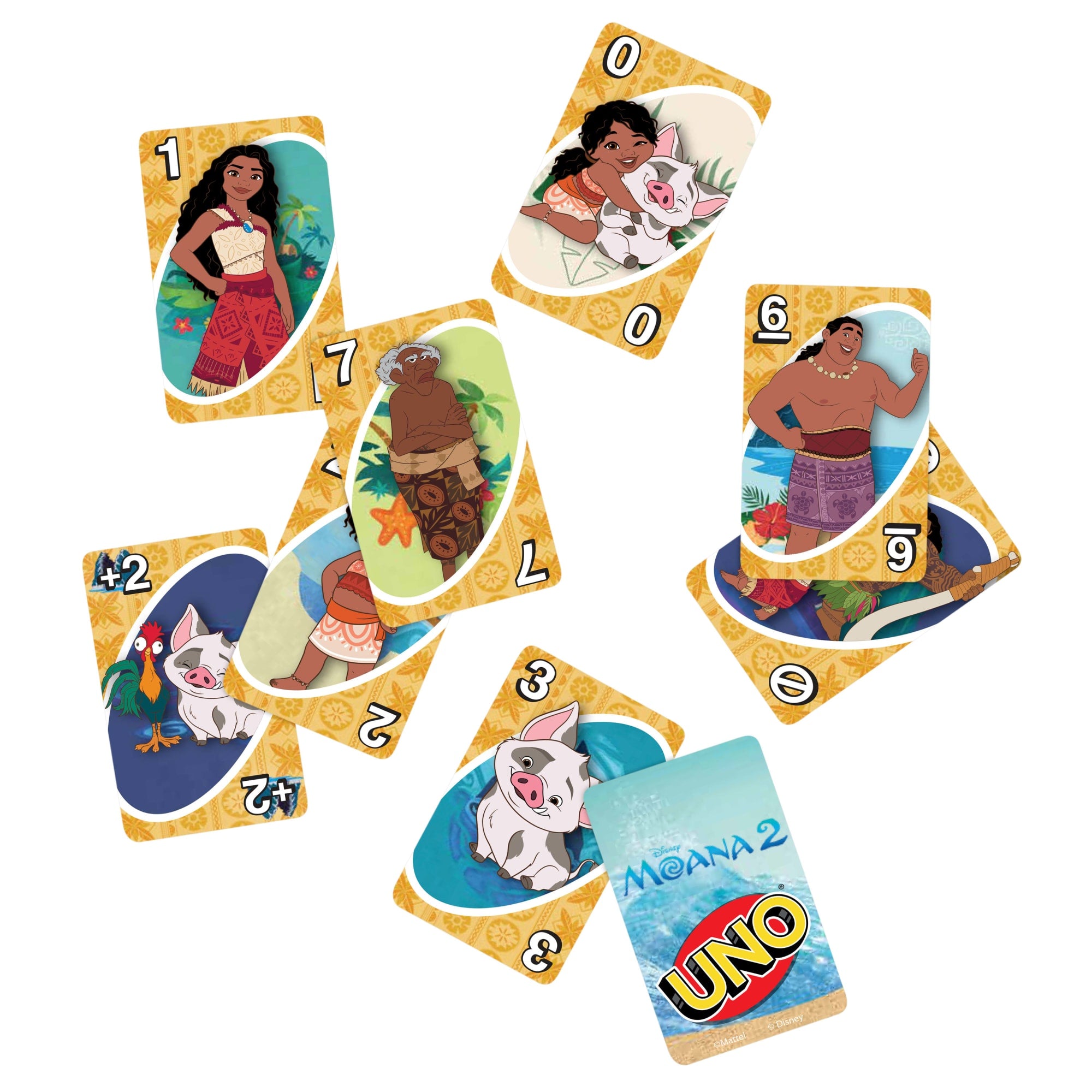 UNO Disney Moana 2 Card Game For Kids & Family Night - Image 3