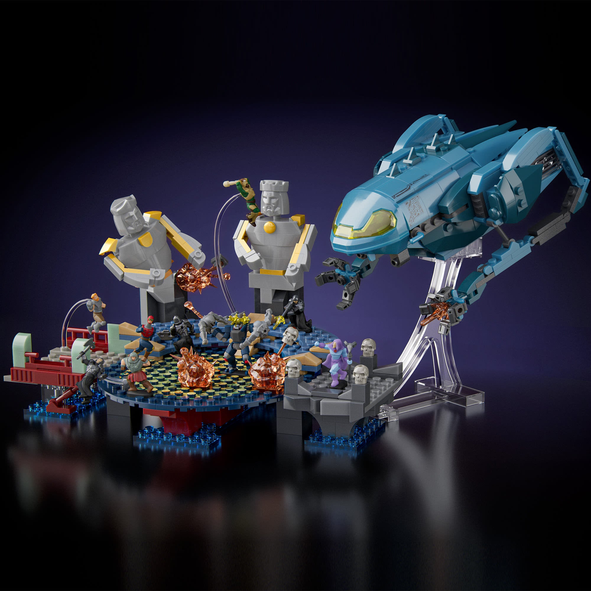 Mattel Brick Shop Masters of the Universe Attack of the Collector Building Set - Image 4