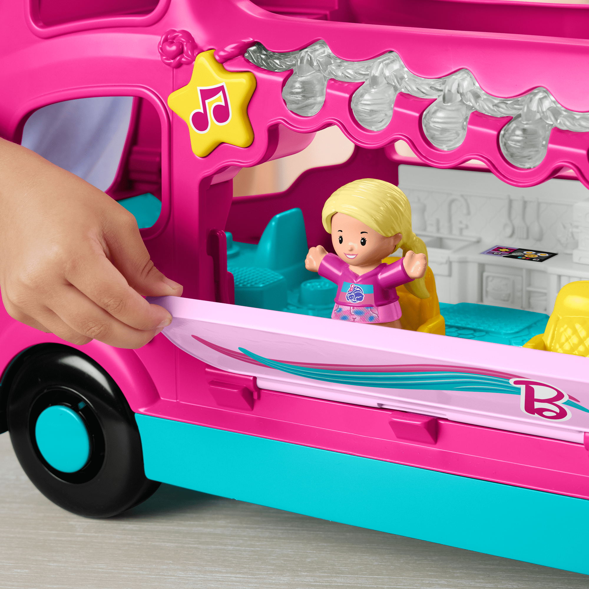 Fisher-Price Little People Barbie Petite Autocaravane de Rêve - Image 3