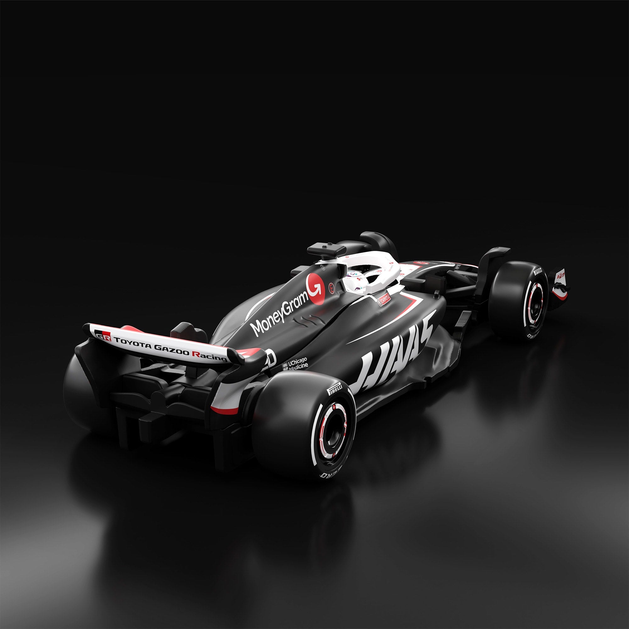 Hot Wheels F1 Series: 2024 MoneyGram Haas F1 Team VF-24 Car #20 - Image 3