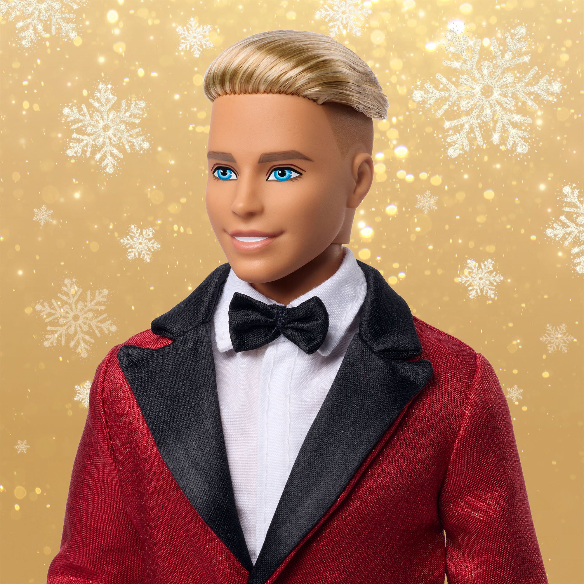 Barbie Signature 2026 Holiday Ken Doll with Blonde Hair - Image 4