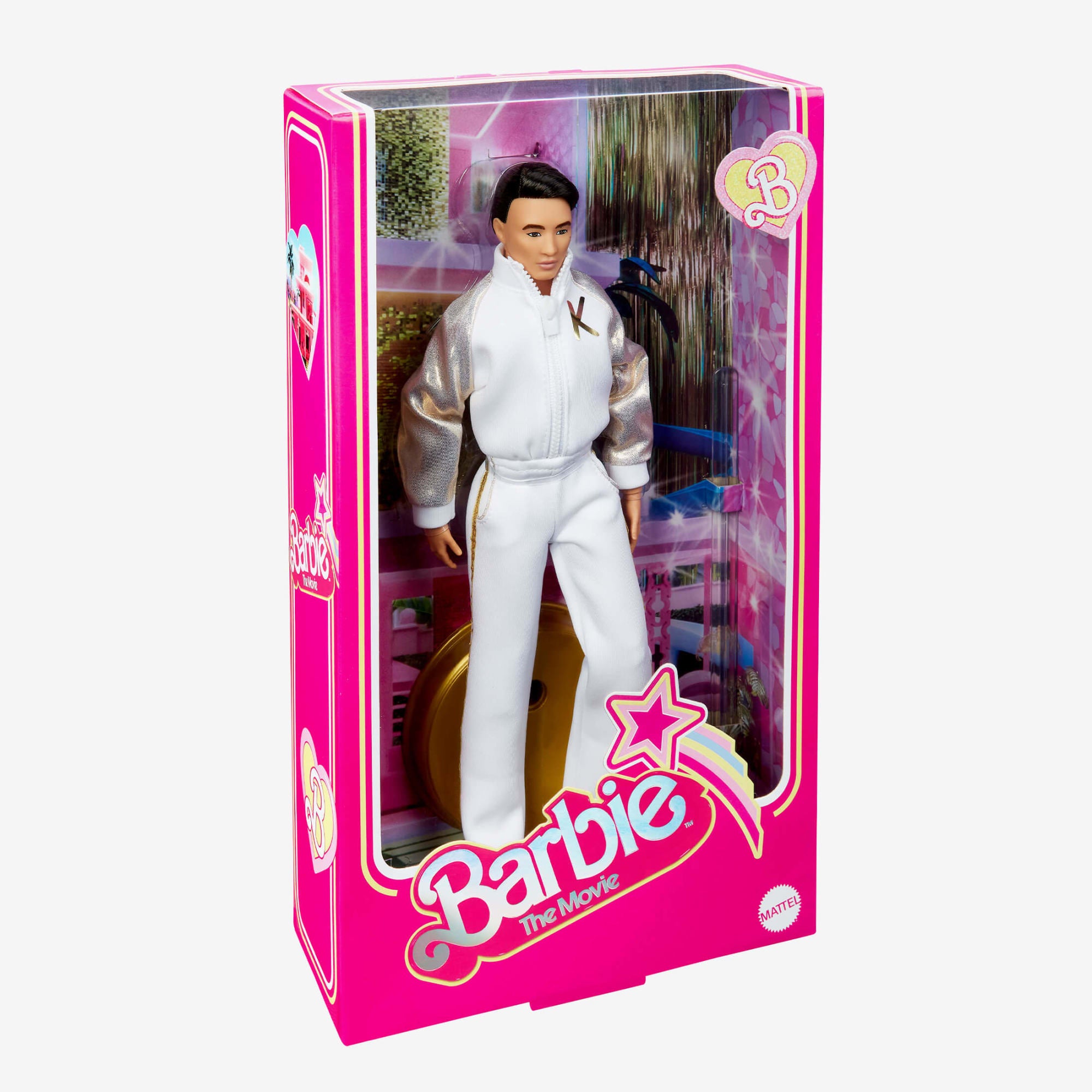 Ken Doll In White and Gold Tracksuit – Barbie The Movie - Image 17