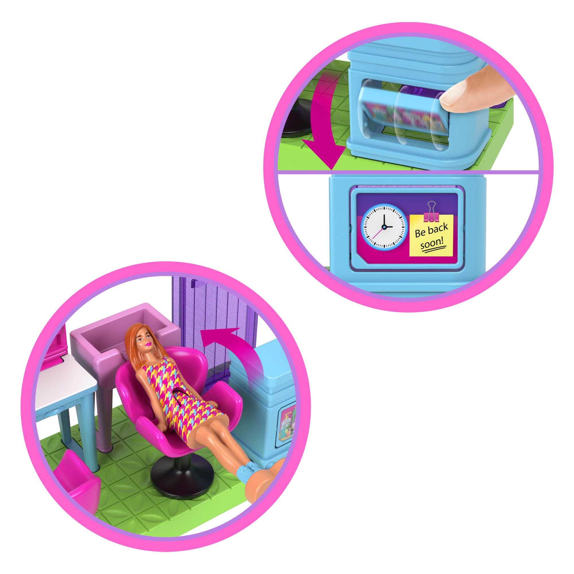 Barbie Mini BarbieLand Conjunto de Brinquedo Estética com Mini Boneca - Image 3