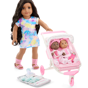 Little Bitty Baby™ Double Stroller Set for 7.75-inch Dolls