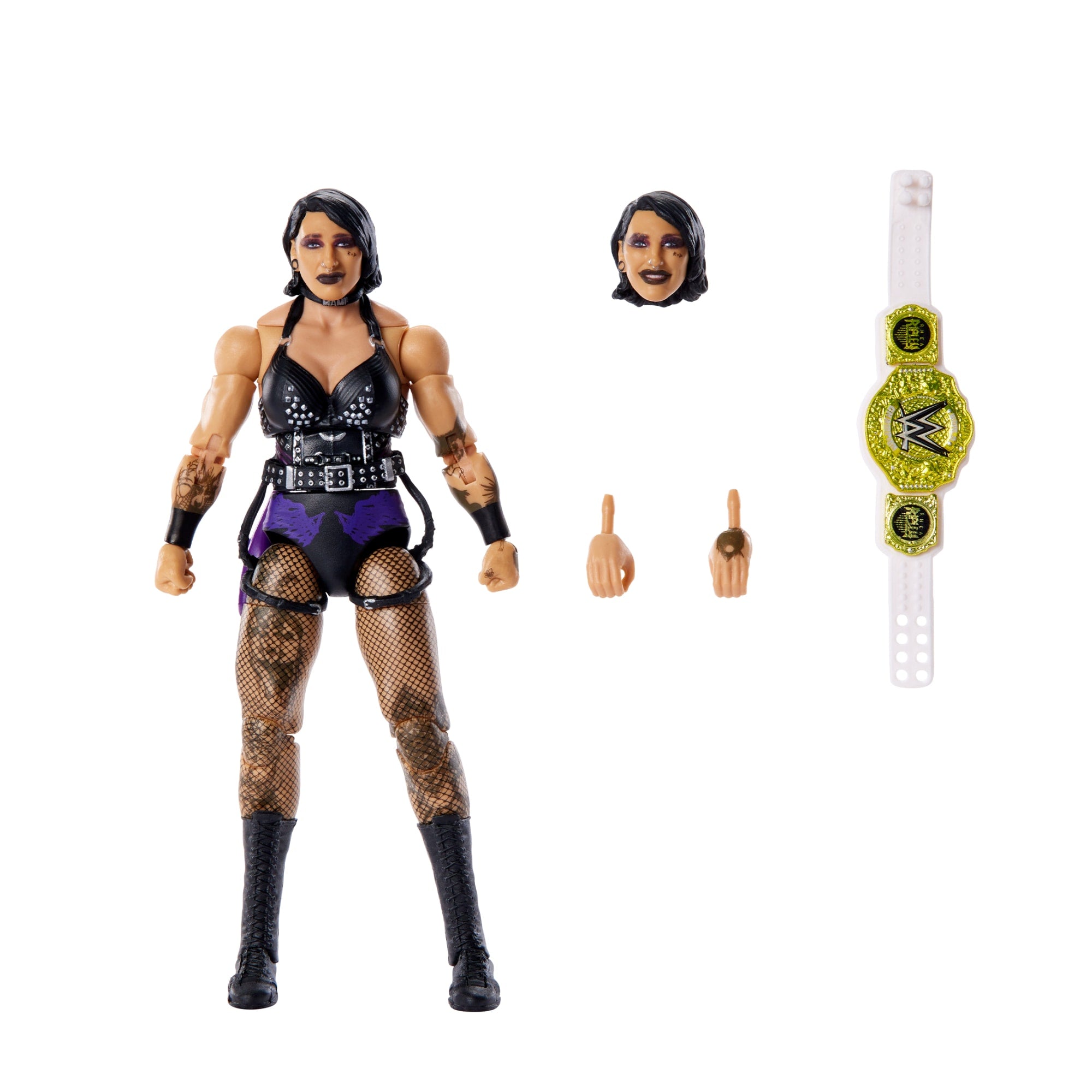WWE Ultimate Edition RAW Ring and WWE Superstar Rhea Ripley Figure - Image 11
