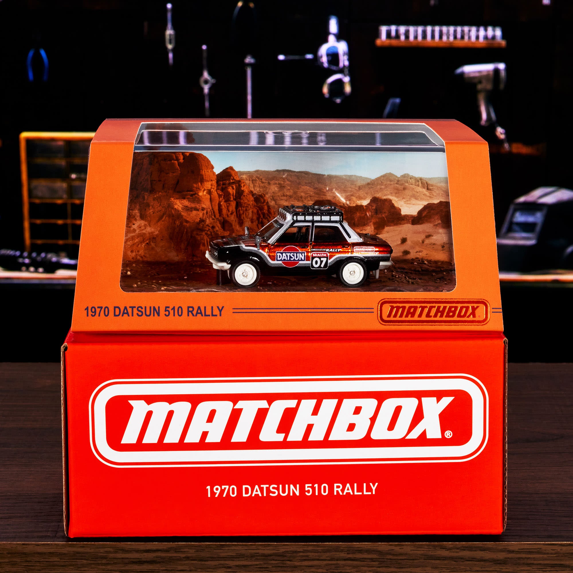 Matchbox 1970 Datsun 510 Rally - Image 12