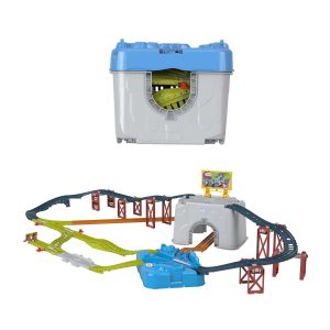 Fisher-Price-Seau Piste à Assembler et Connecter Thomas et ses Amis