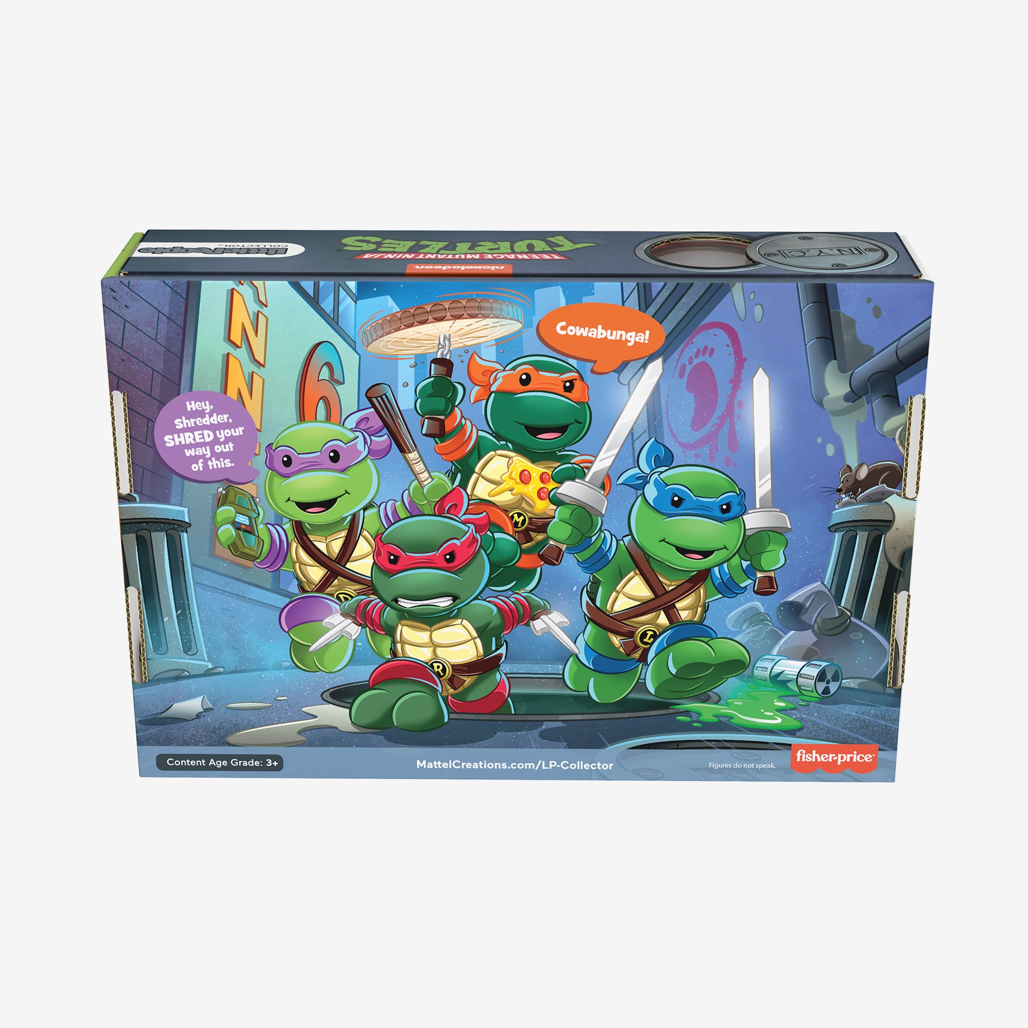 Little People Collector Teenage Mutant Ninja Turtles Special Edition Set - Image 8