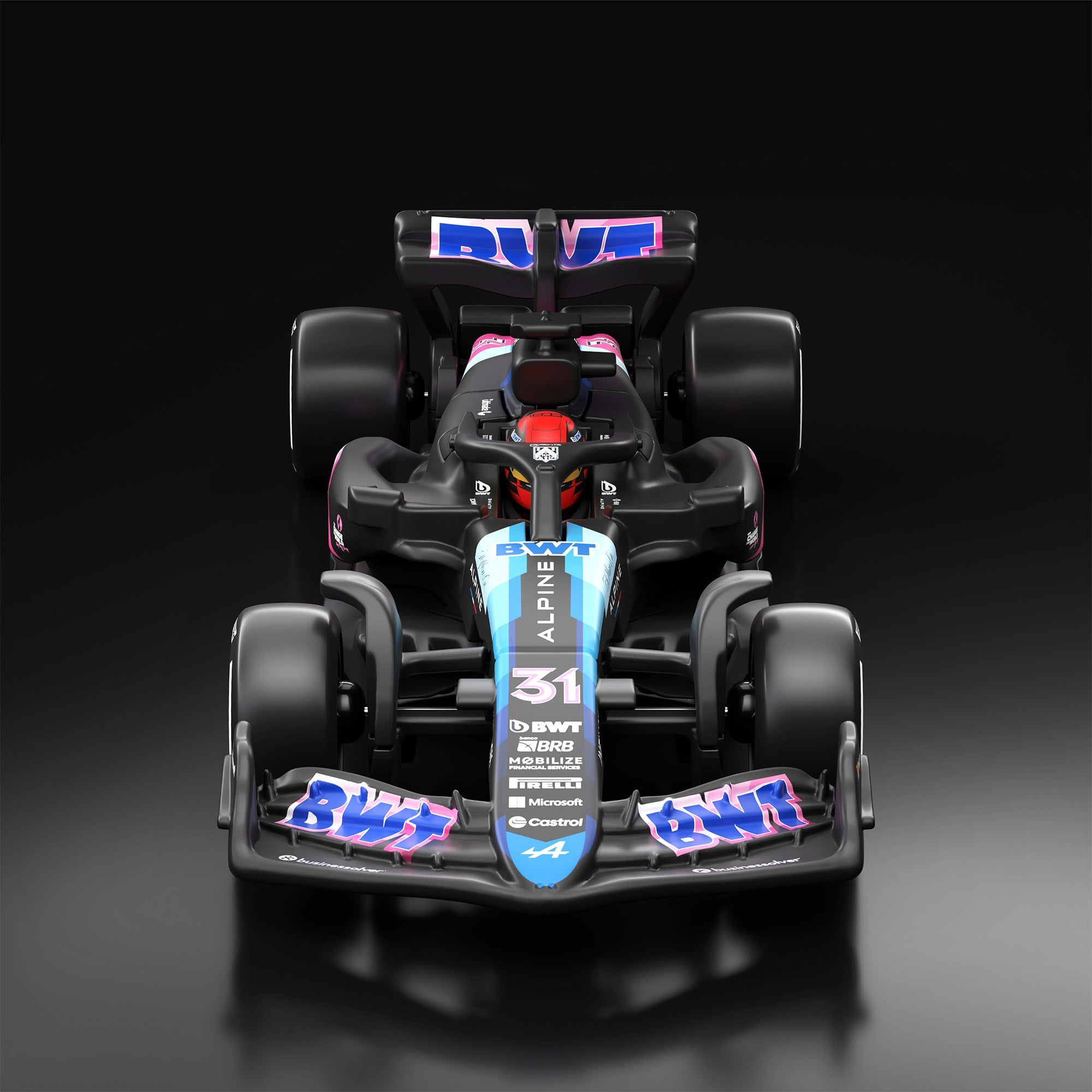 Hot Wheels F1 Series: 2024 BWT Alpine F1 Team A524 Car #31 - Image 2