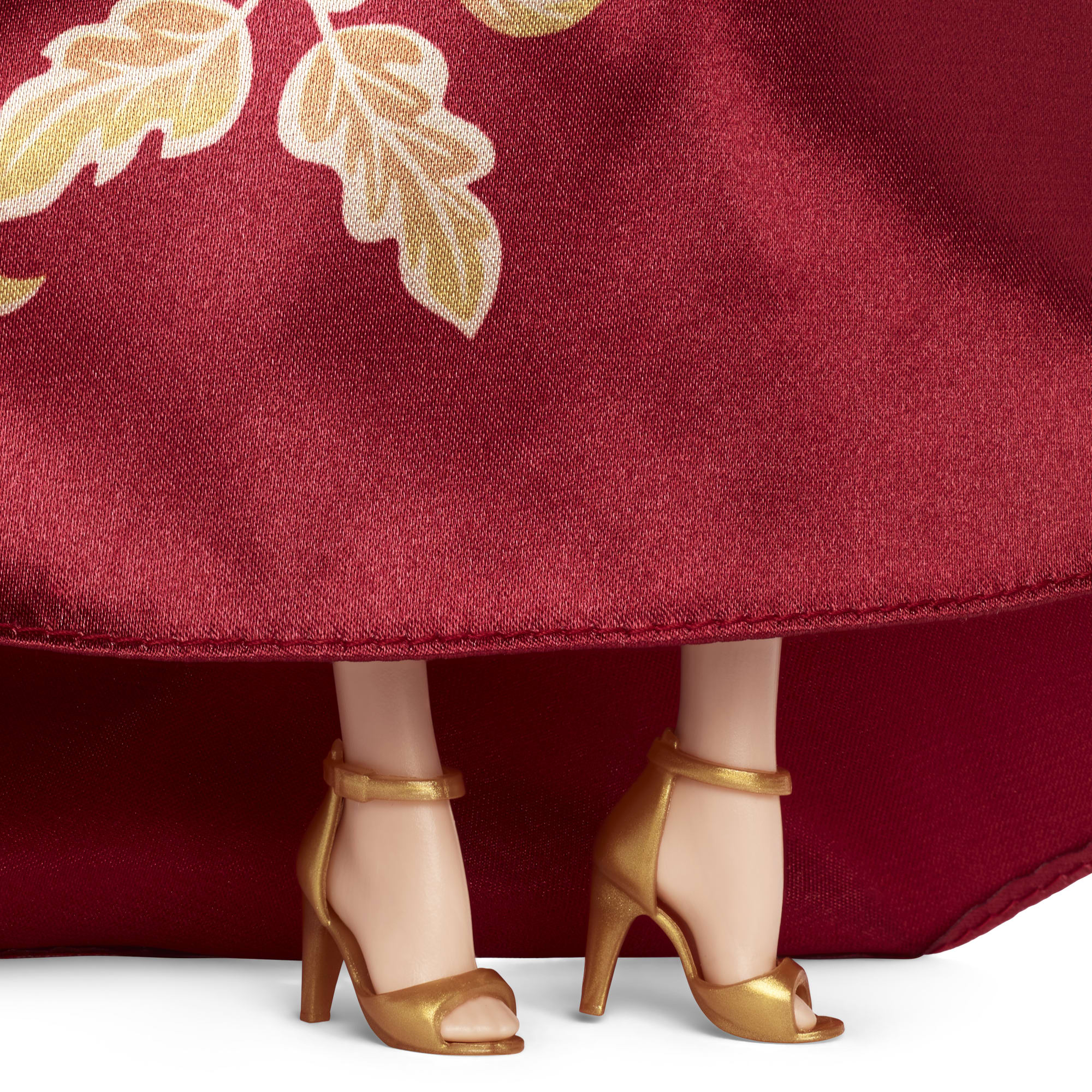 Barbie Signature Lunar New Year Fashion Doll. Red Dress With Golden Peonies. Collectible Holiday Gift - Image 4