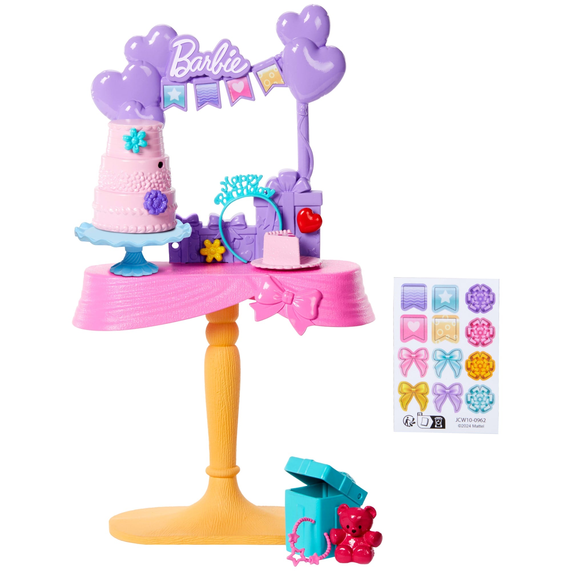 Barbie-Fête D'Anniversaire Barbie World-Coffret Avec Accessoires