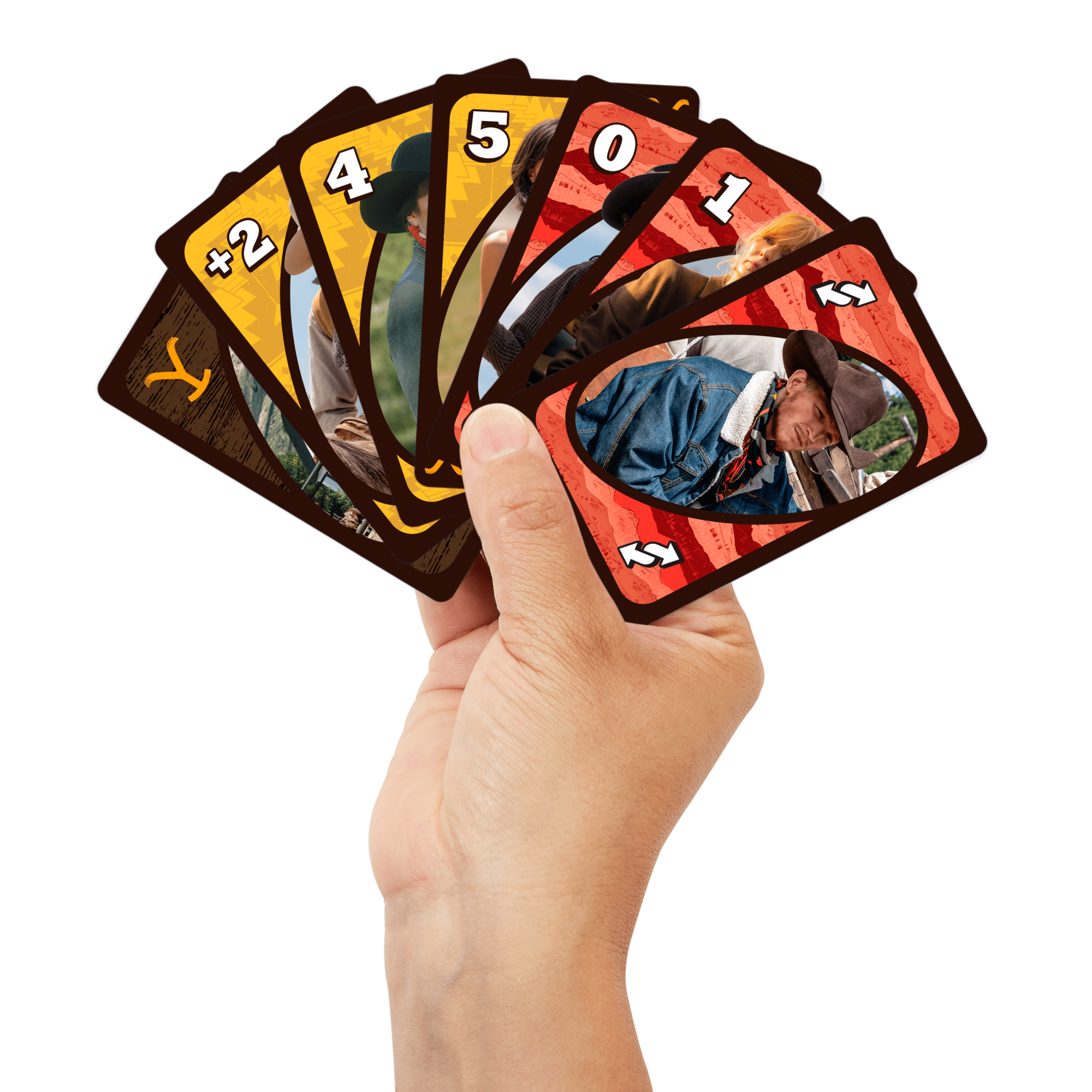 UNO Yellowstone Card Game For Kids. Adults & Family Night With Deck Inspired By The TV Show - Image 2