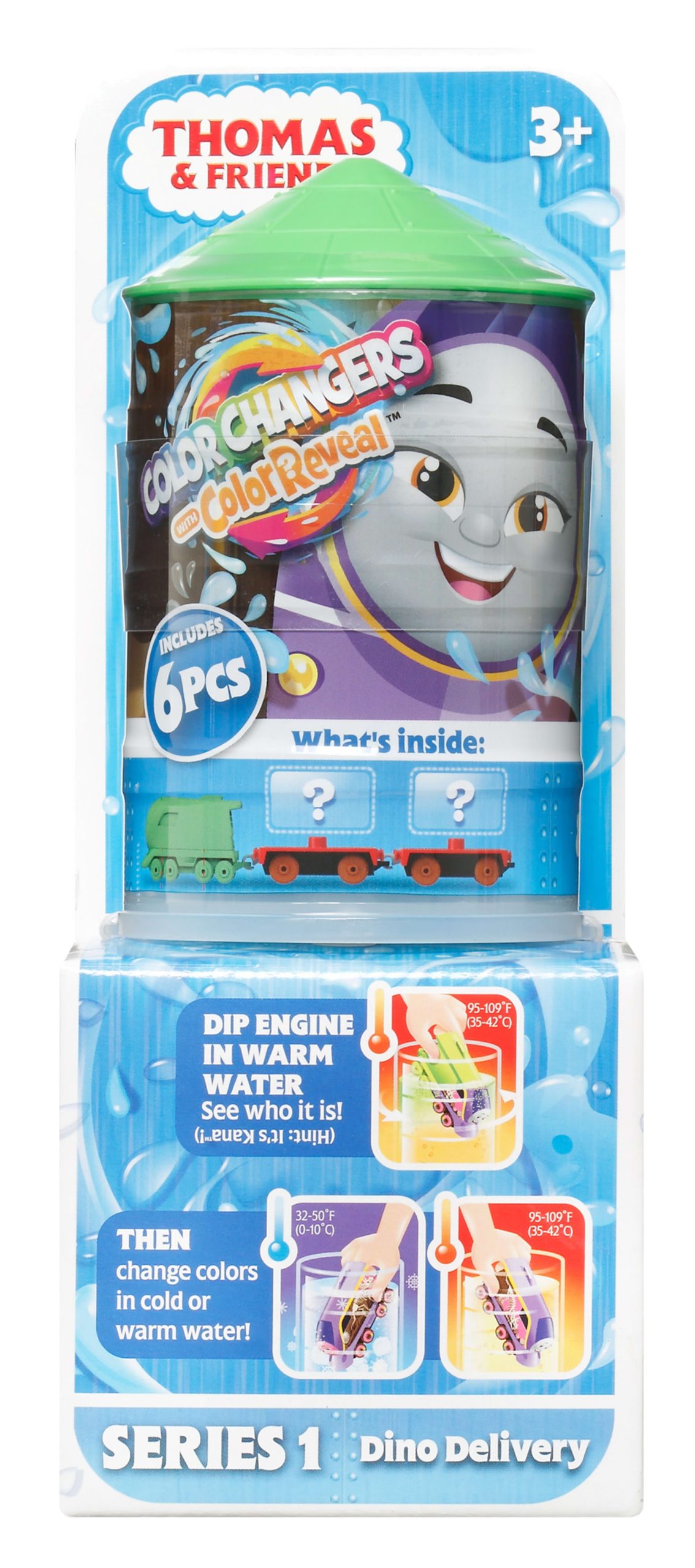 Thomas & Friends Mystery Toy Train With Color Reveal & Color Change Action. 5 Pieces - Image 4