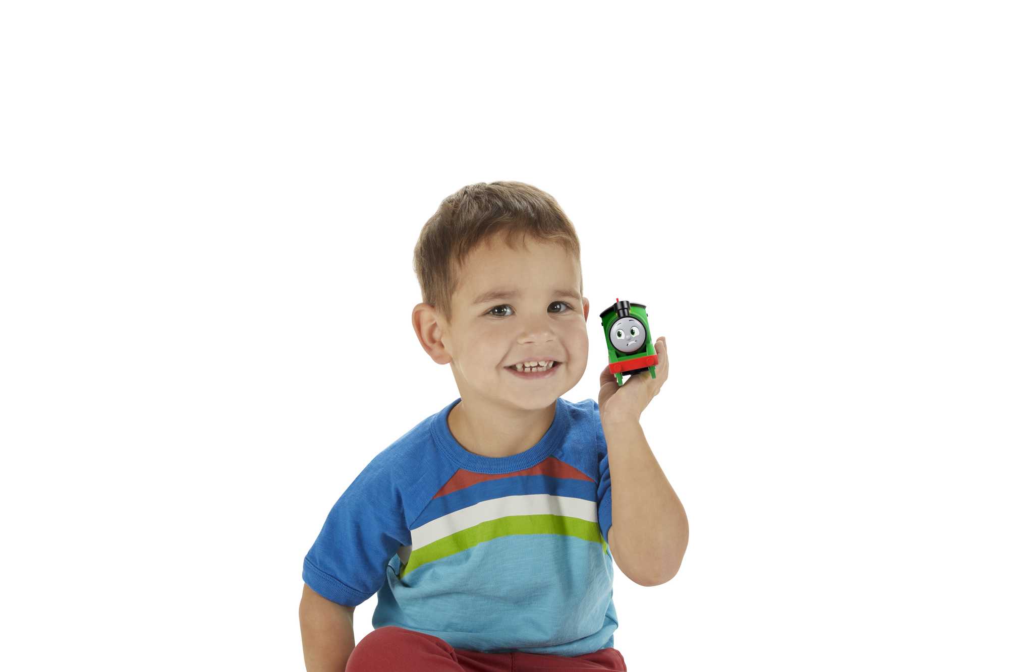 Thomas & Friends Percy's Cargo Run Motorized Toy Train & Track Set For Preschool Kids - Image 3