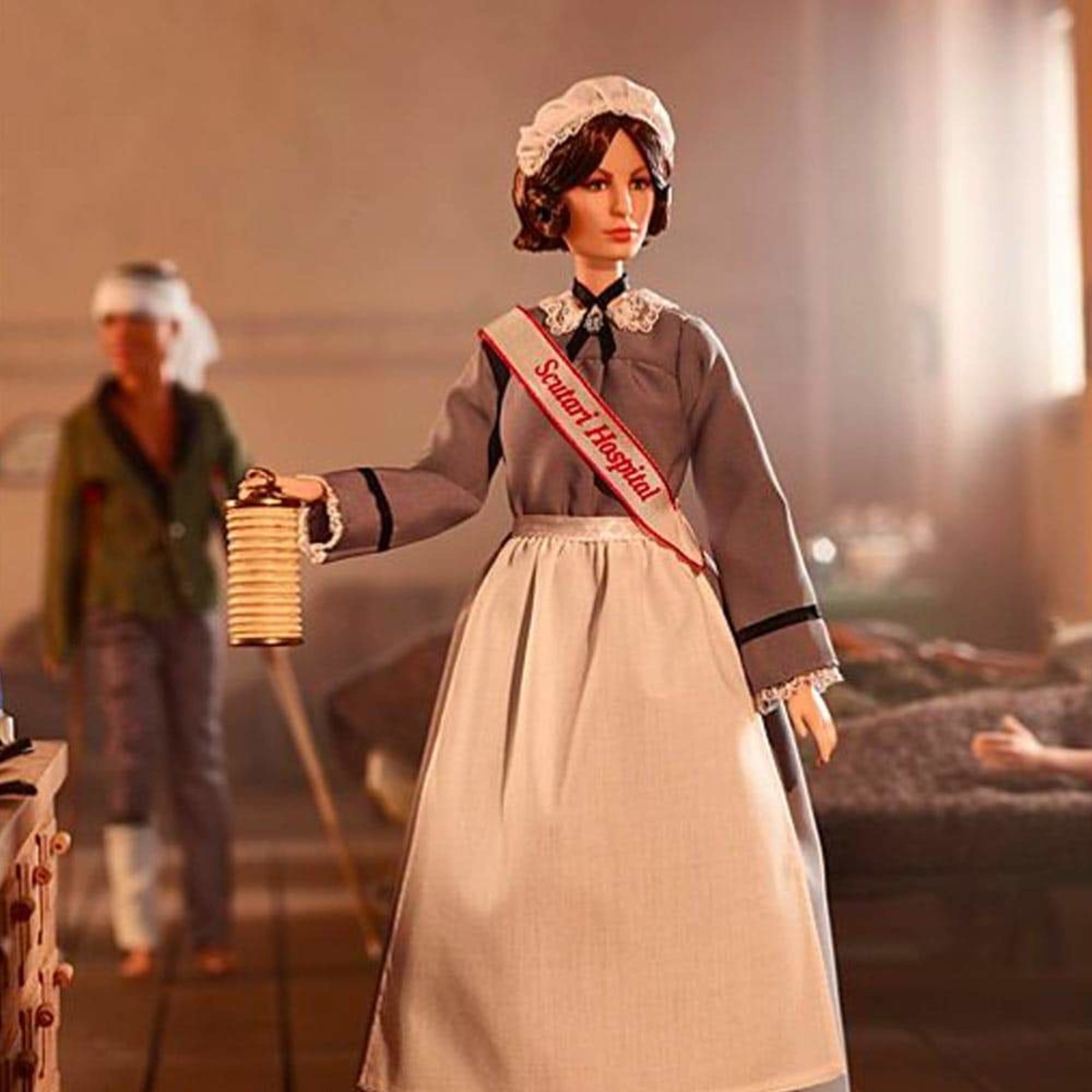 Florence Nightingale Barbie Inspiring Women Doll - Image 5