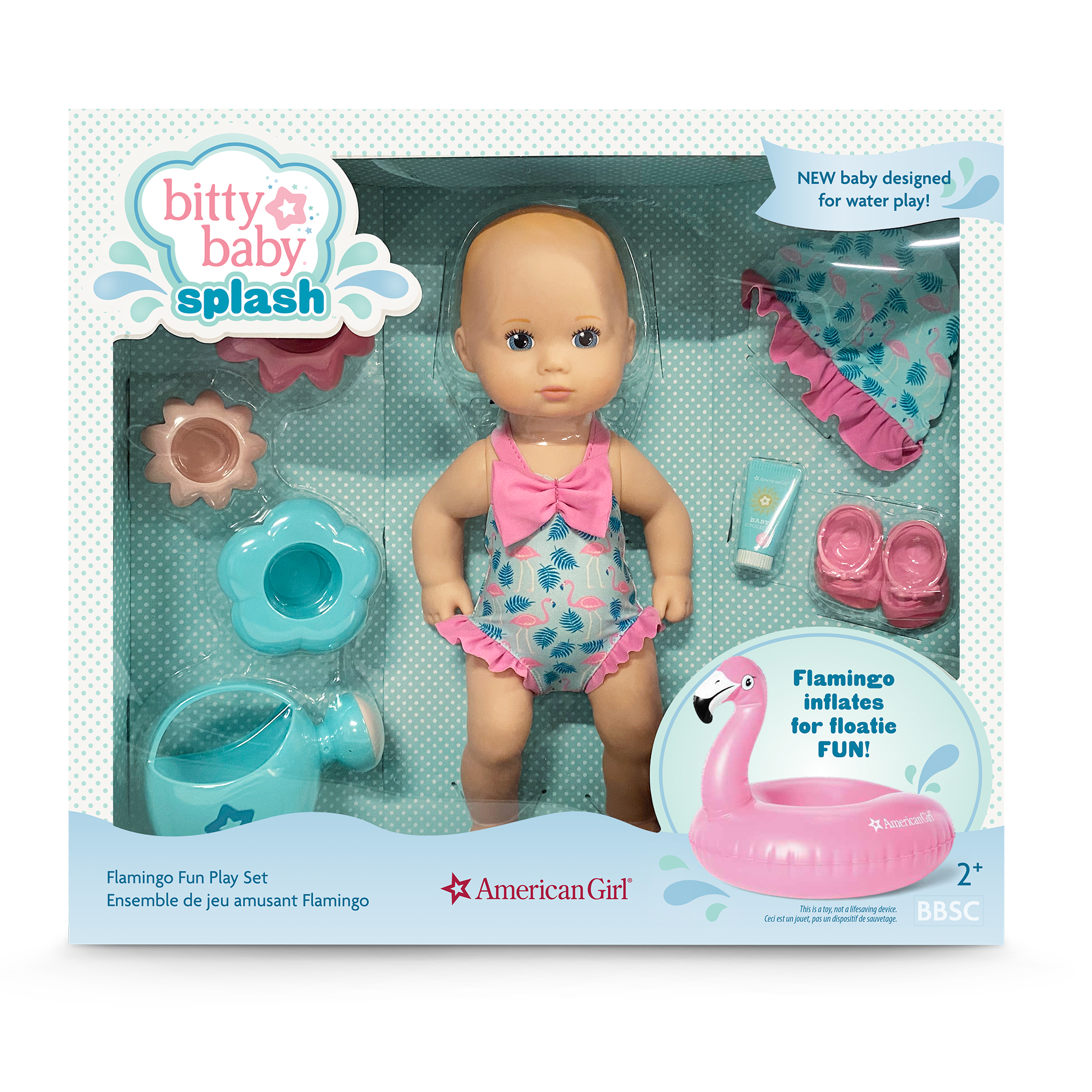 Flamingo Fun Play Set (Bitty Baby® Splash™) - Image 8