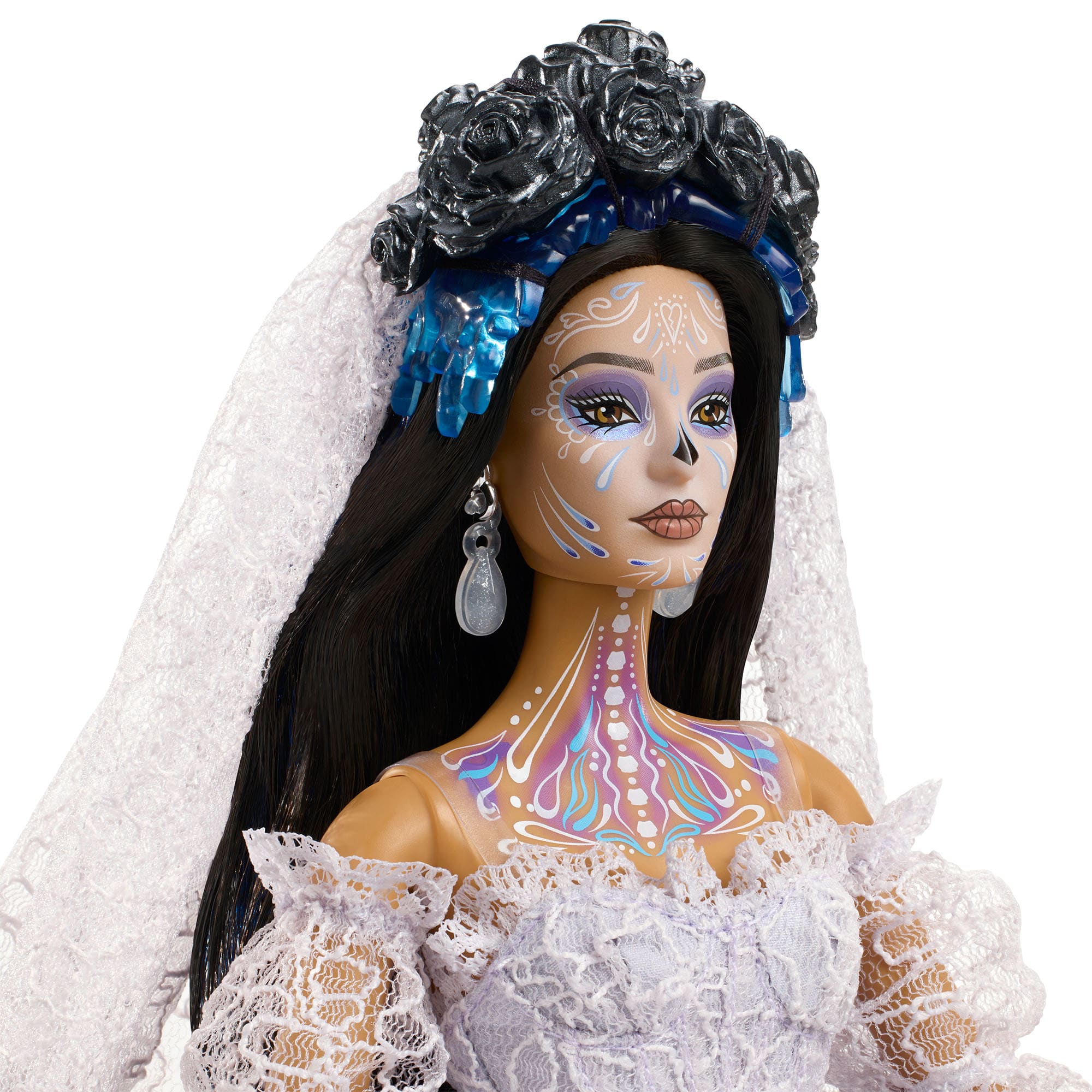 Barbie Día De Muertos La Llorona Doll - Image 4
