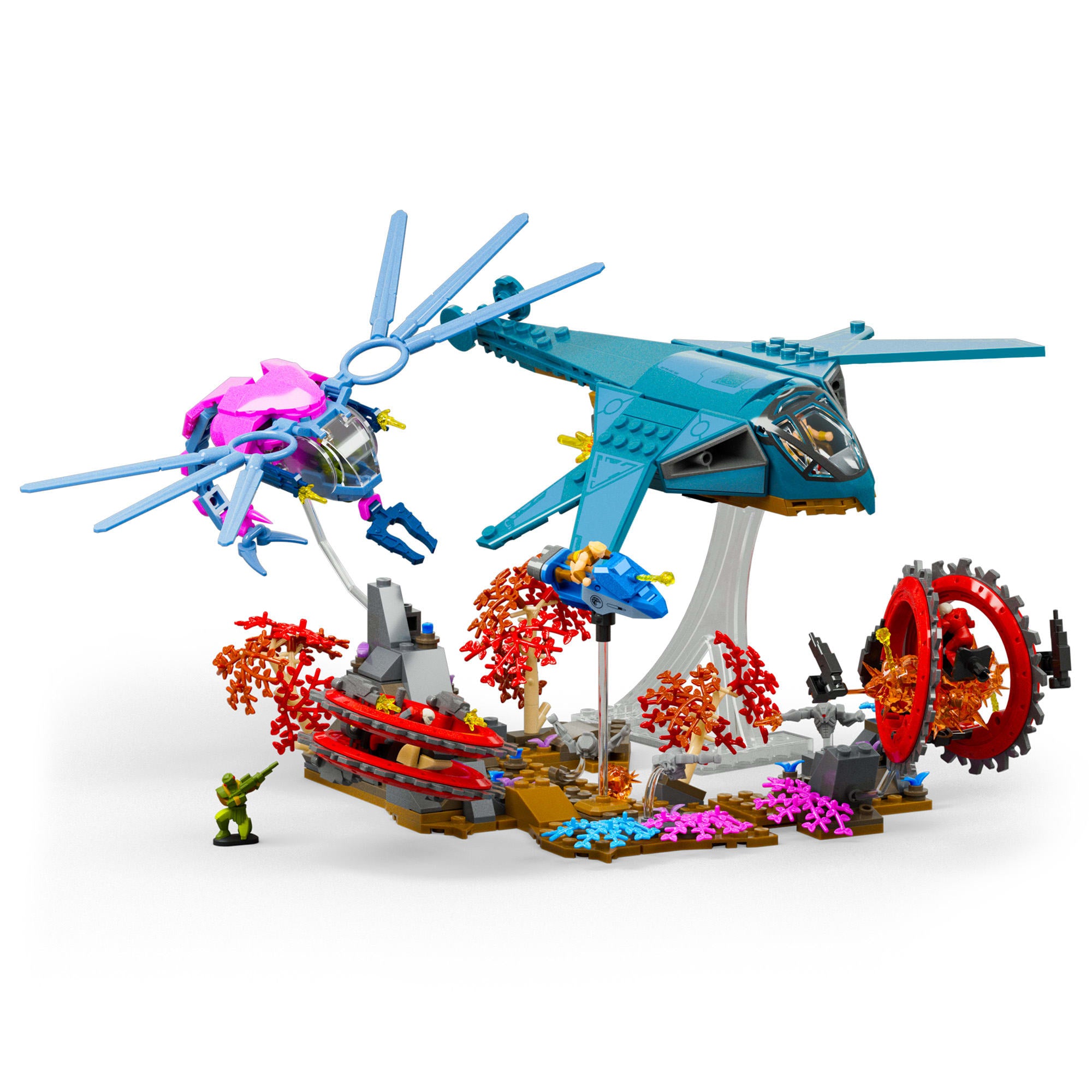 Mattel Brick Shop Masters of the Universe Eternia Flight Fight Building Set - Image 2