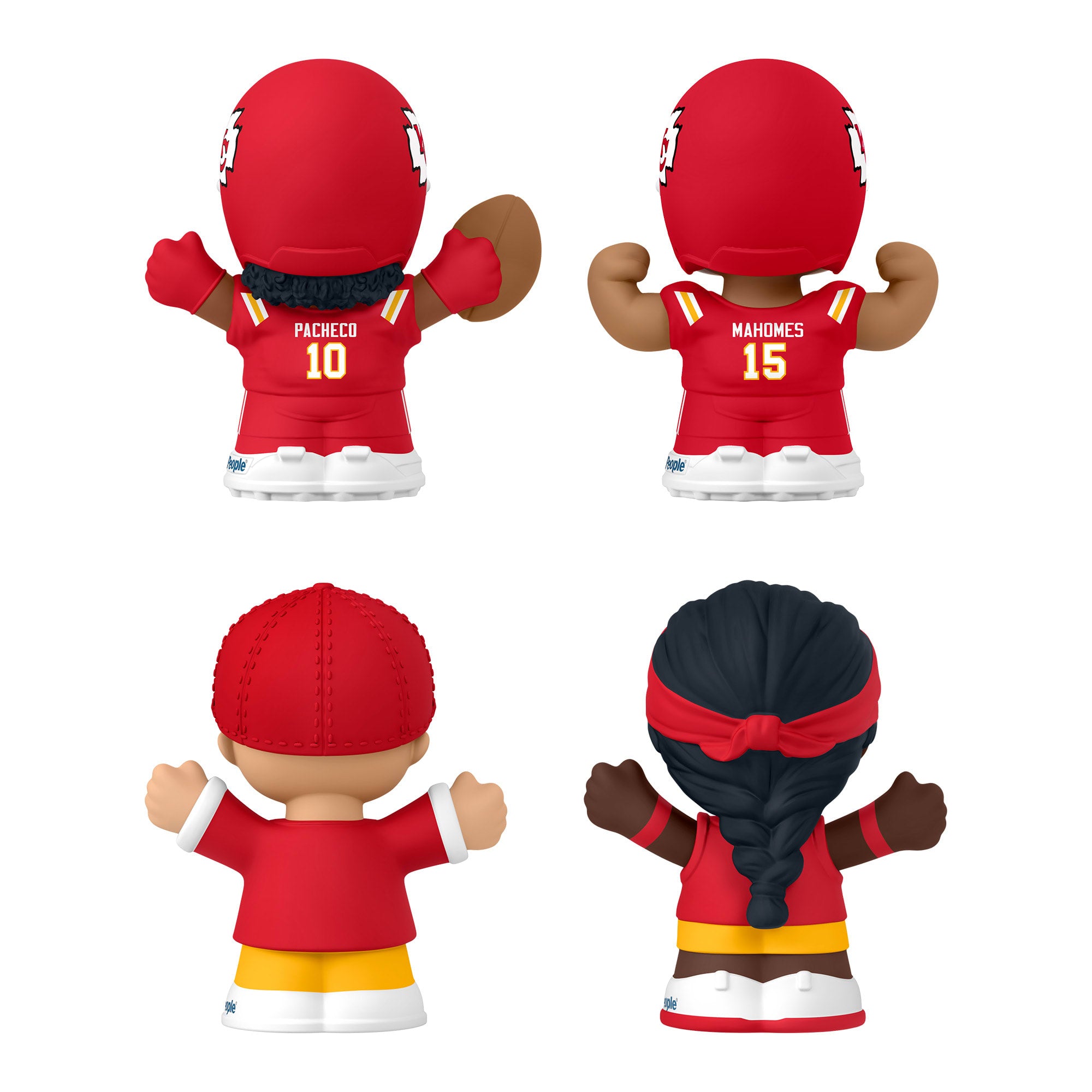 Little People Collector Kansas City Chiefs Alternate Jersey Figure Set - Image 4