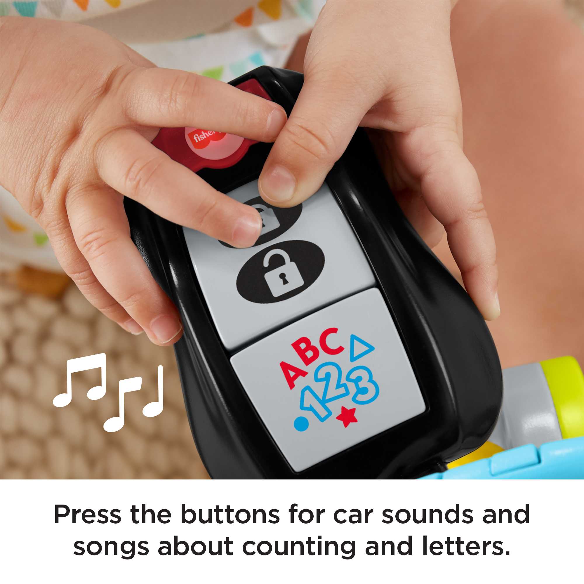 Fisher-Price Laugh & Learn Play & Go Keys Musical Learning Toy For Infant & Toddler - Image 3