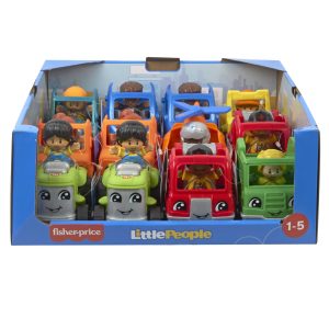 Fisher-Price Little People Toy Vehicle & Figure Set Collection For Toddlers. Style May Vary