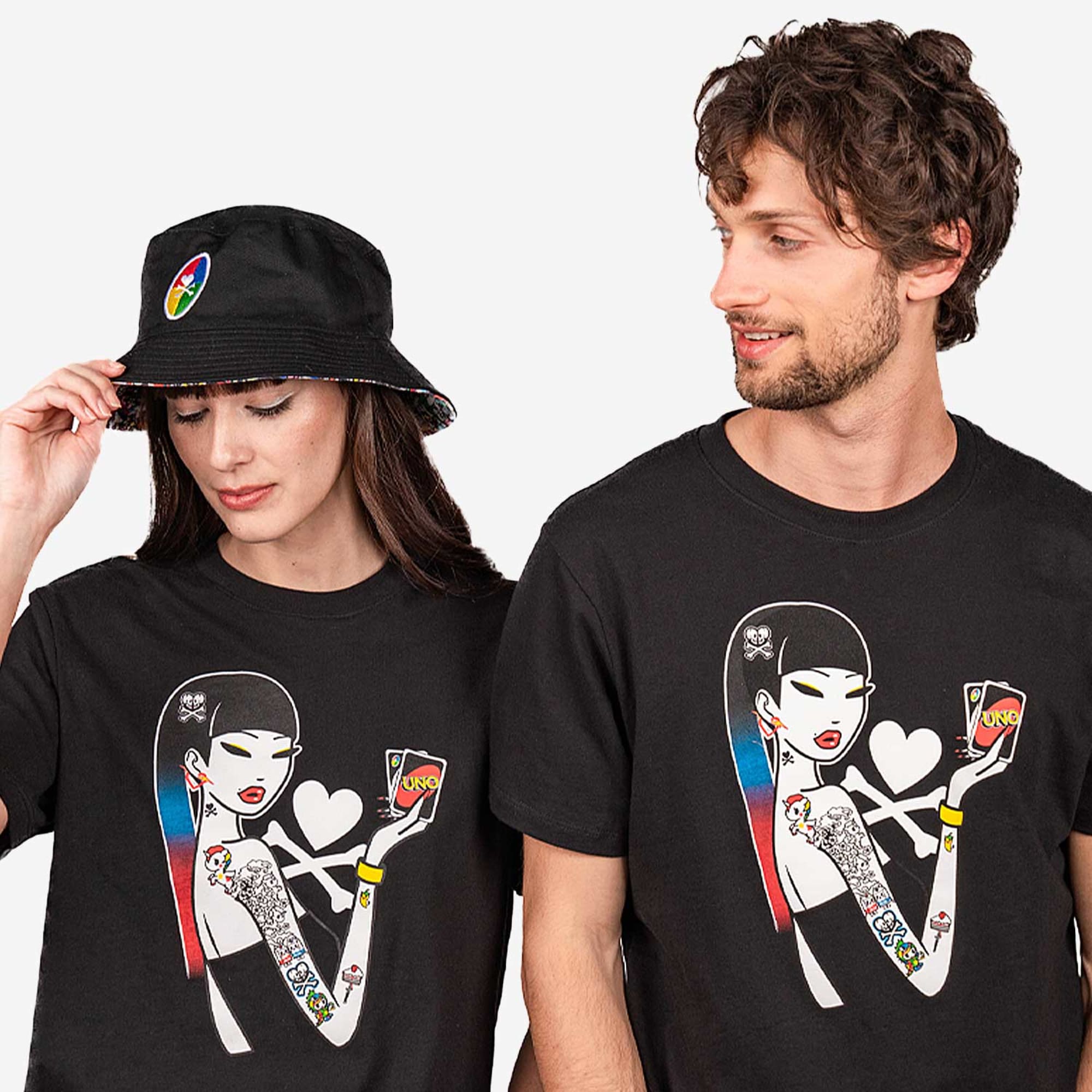 tokidoki UNO Graphic Print T-Shirt - Image 4