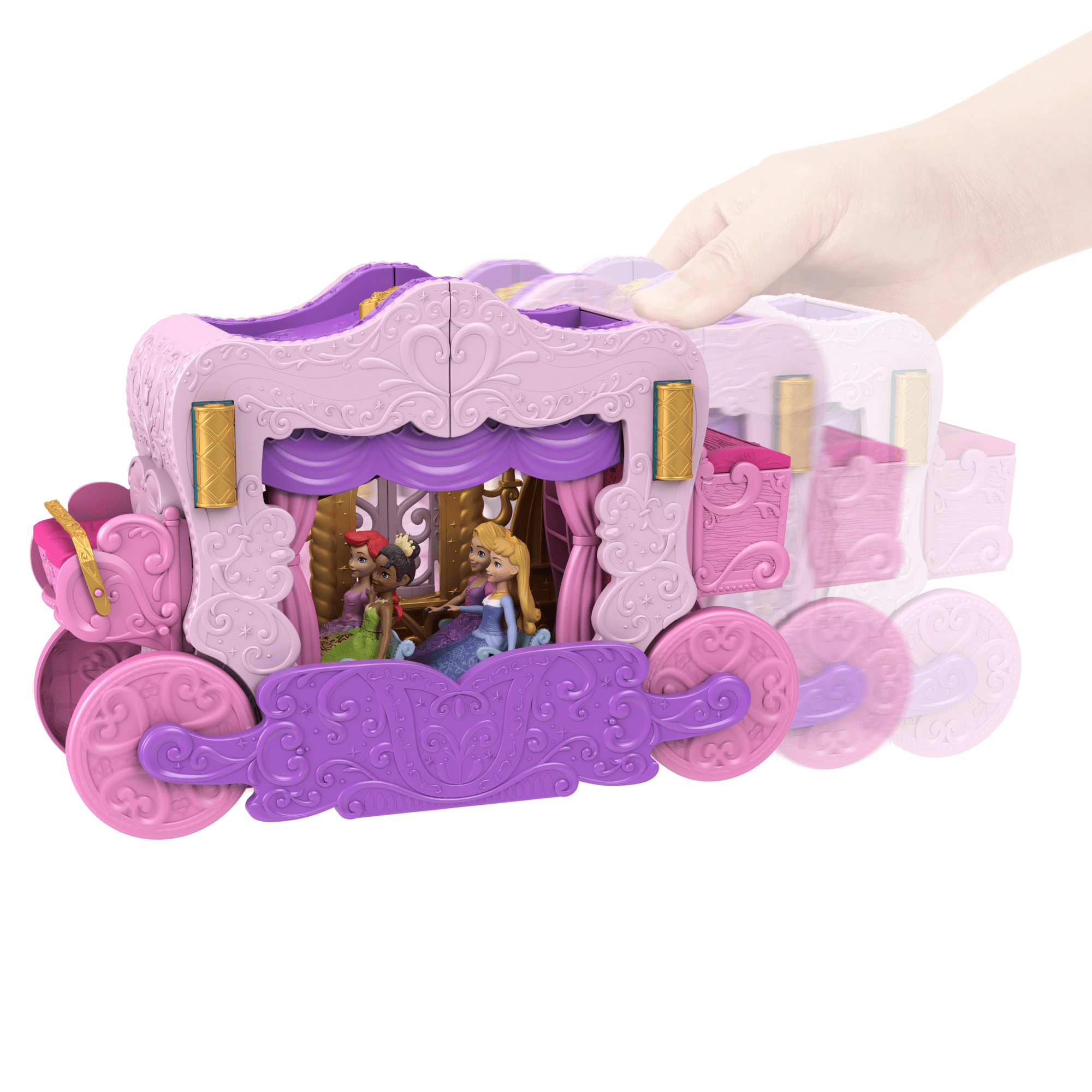 Princesses Disney-Calèche et Château-Coffret Avec Poupée Aurore - Image 4