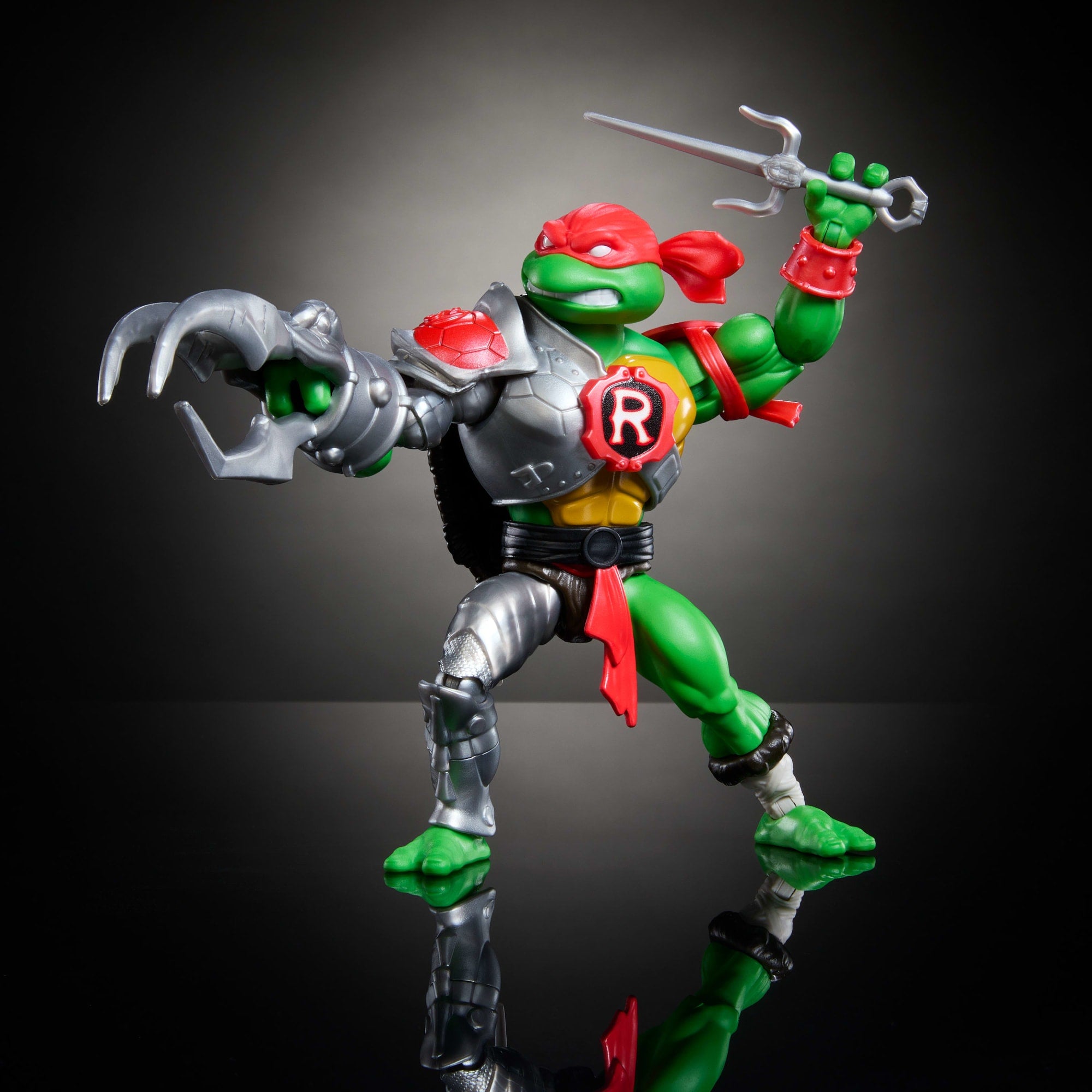 Masters of the Universe Turtles of Grayskull Figura de Acción Raphael de 5.5 pulgadas - Image 4