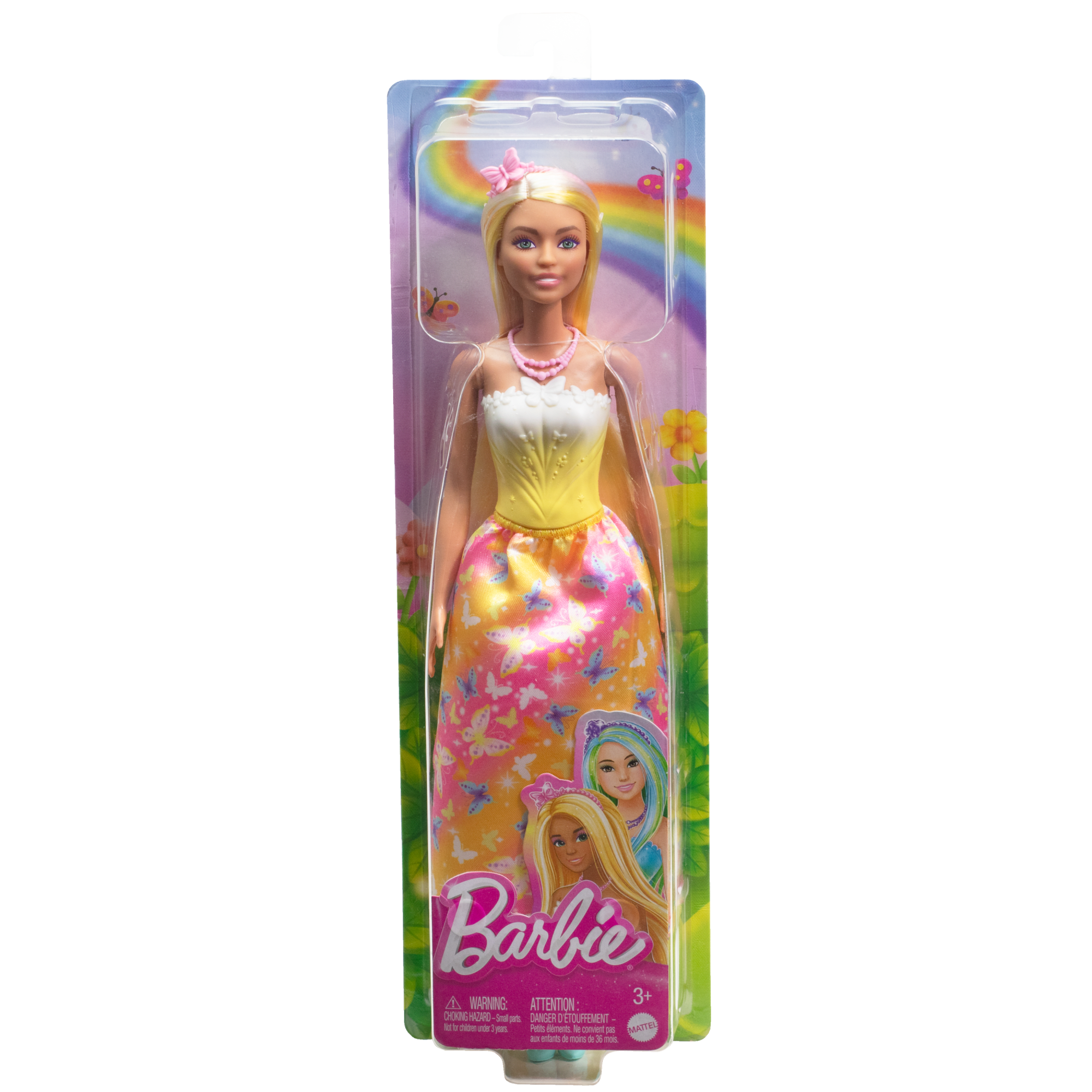 Barbie Fantasía Muñeca Doncella Vestido de Ensueño Amarillo - Image 6