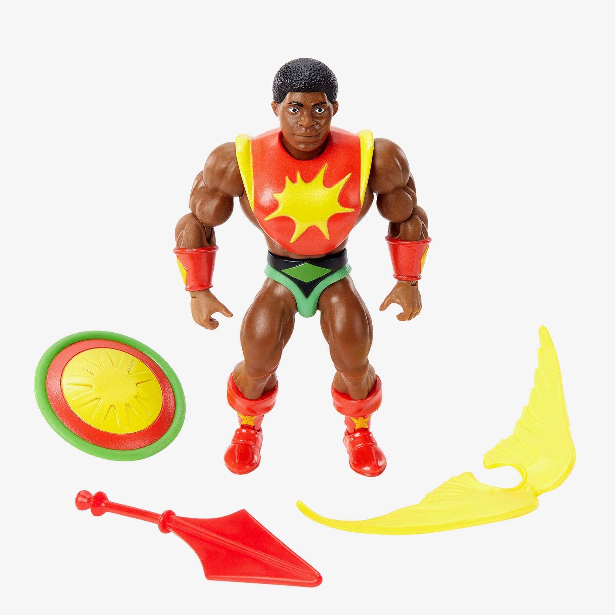 Masters of the Universe Origins Sun-Man Action Figure - Image 5