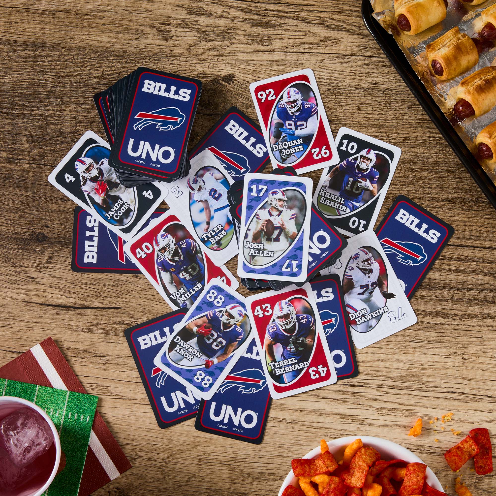 UNO Fandom NFL Buffalo Bills Game Deck - Image 6