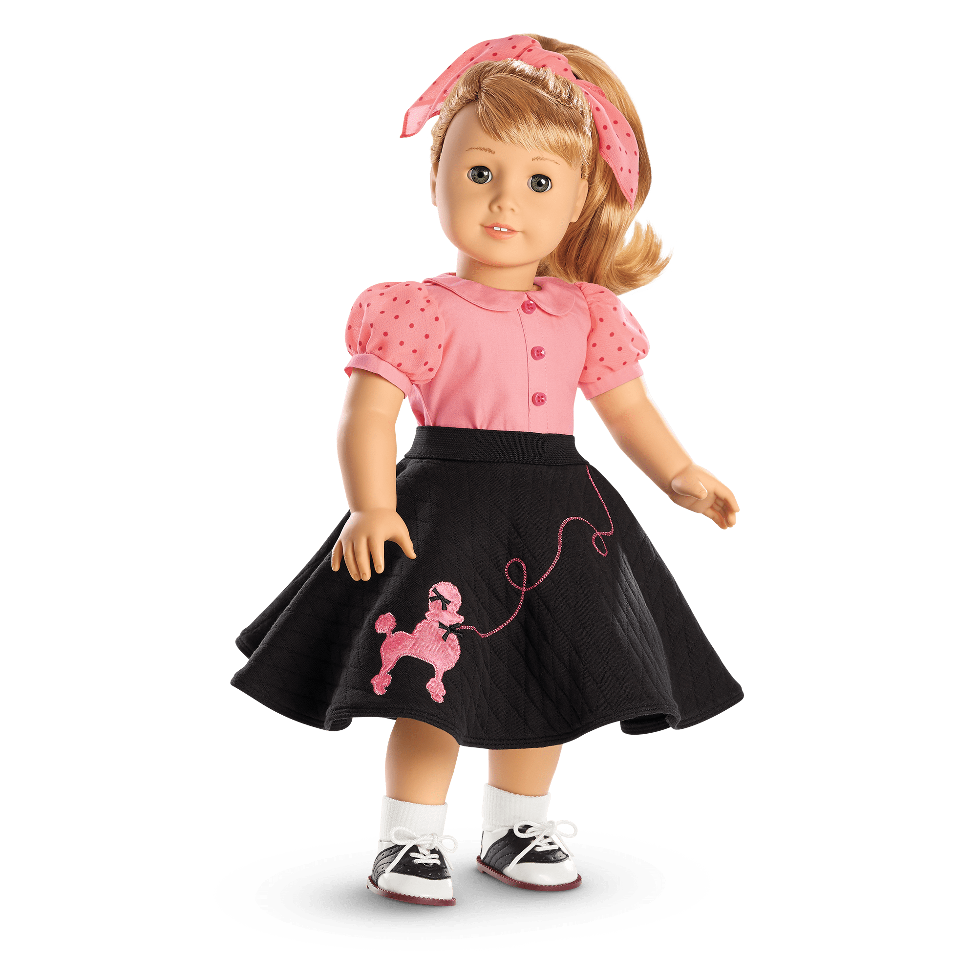 Maryellen's™ Poodle Skirt Outfit for 18-inch Dolls (Historical Characters) - Image 2