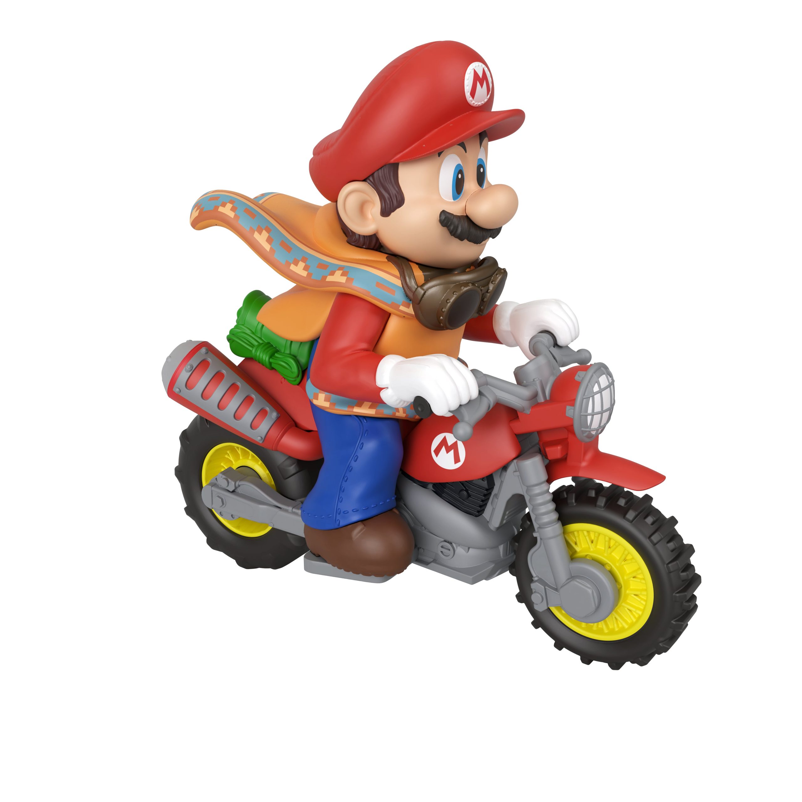 Hot Wheels Mario Kart Mario & Luigi Desert Jump Inspired By The Super Mario Galaxy Movie With 2 Motos - Image 2