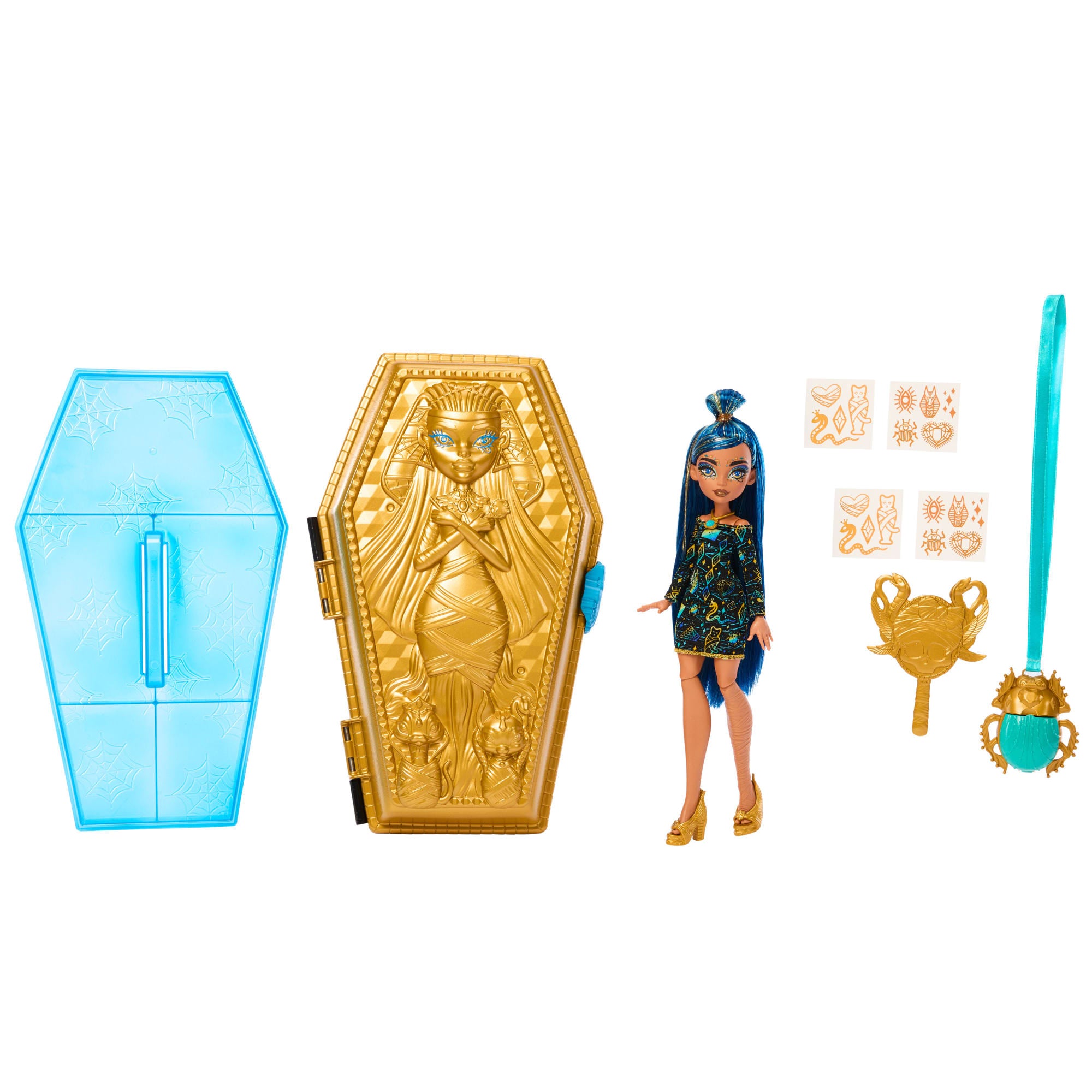 Monster High Cleo De Nile Doll And Boo-Jeweled Beauty Case With Accessories - Image 5