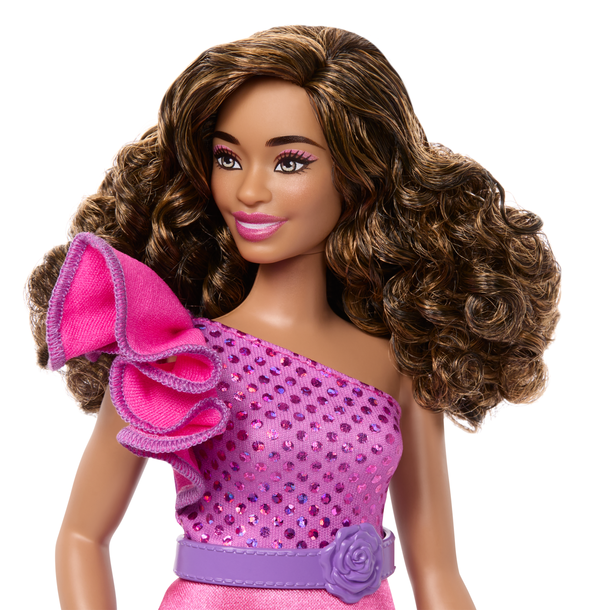 Barbie Fashionistas 65Eanniversaire Poupée225. Robe Rose Étinc. - Image 3