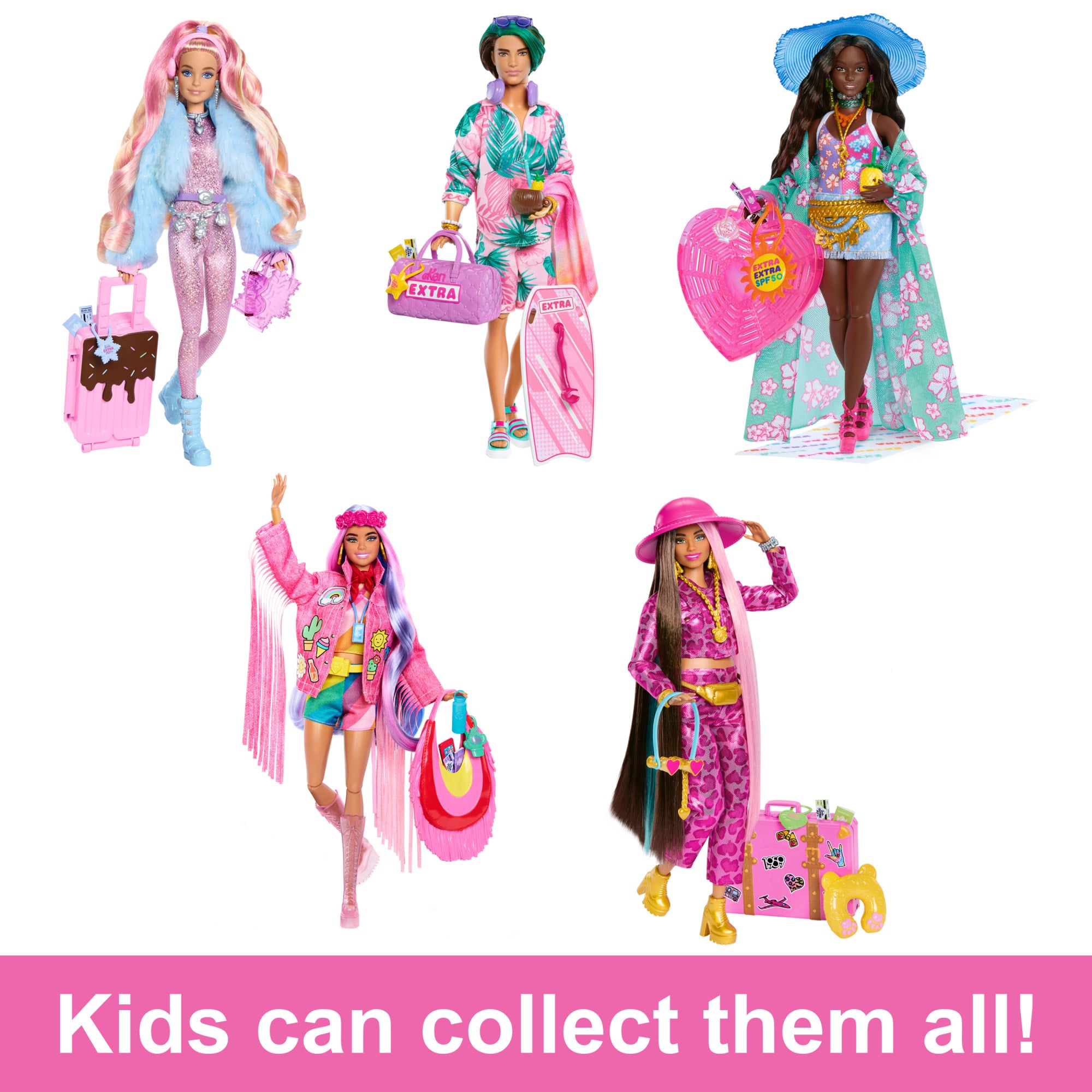 Travel Barbie Doll With Beach Fashion. Barbie Extra Fly - Image 6
