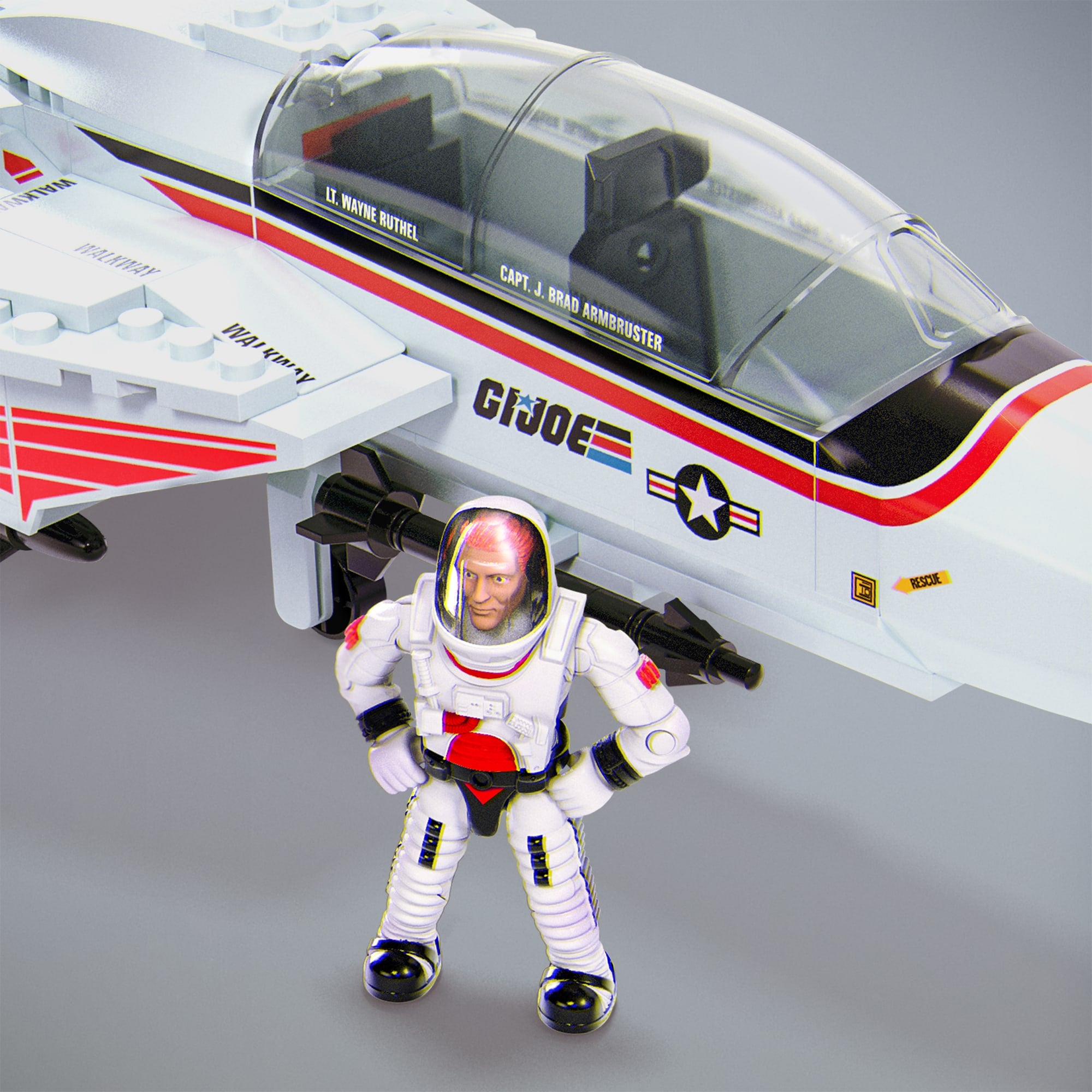 MEGA G.I. JOE Skystriker vs. COBRA H.I.S.S. Building Set - Image 3