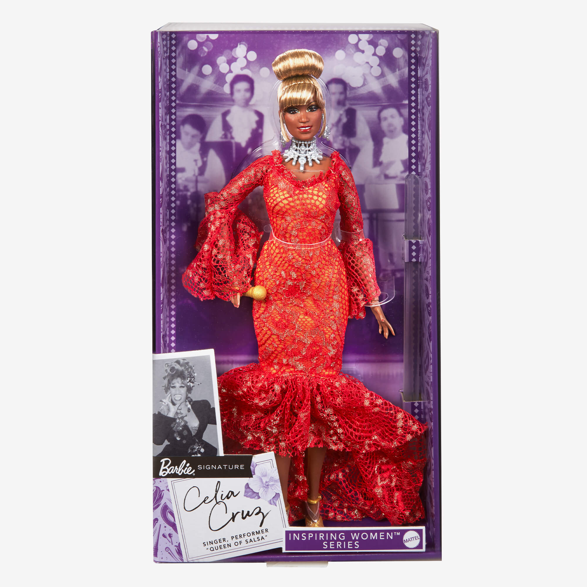 Barbie Inspiring Women Celia Cruz Doll - Image 13