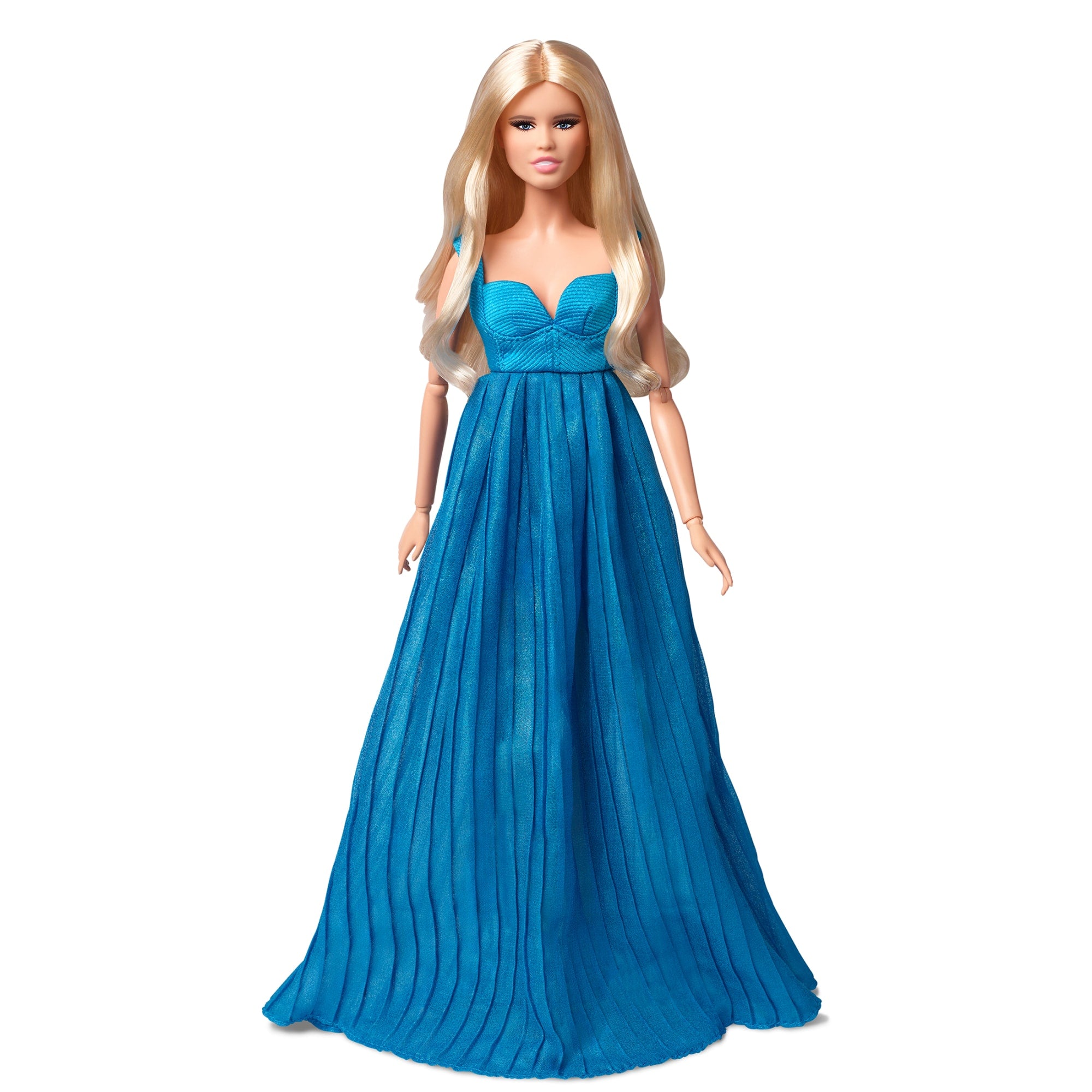 Claudia Schiffer Supermodel Barbie Doll in Versace Gown | Mattel Creations - Image 7