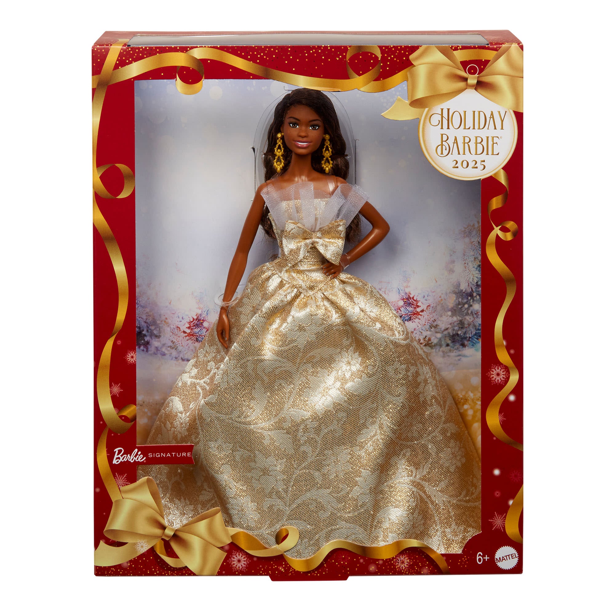 2025 Holiday Barbie Doll 4 - Image 7