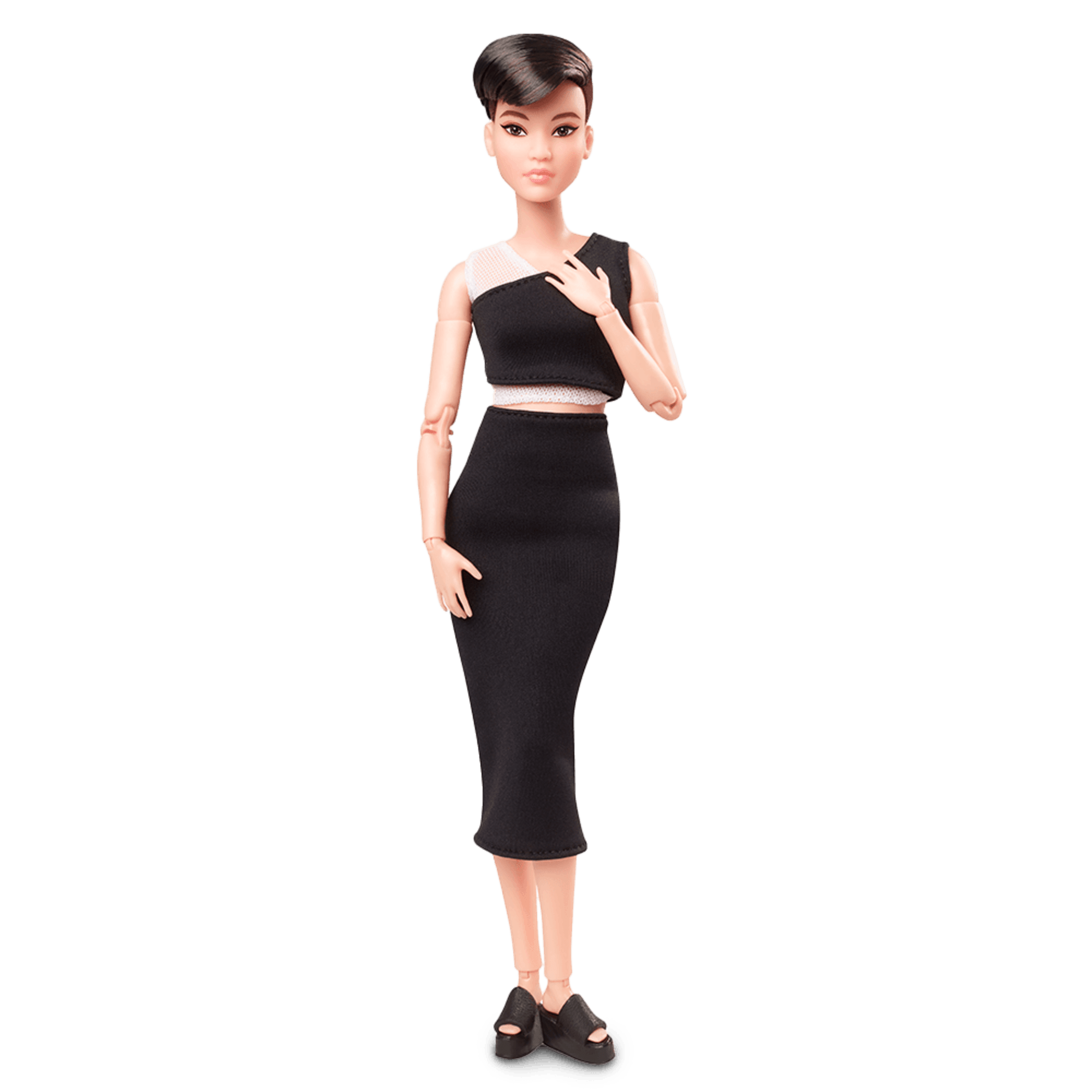 Barbie Looks Doll (Petite. Brunette Pixie Cut)