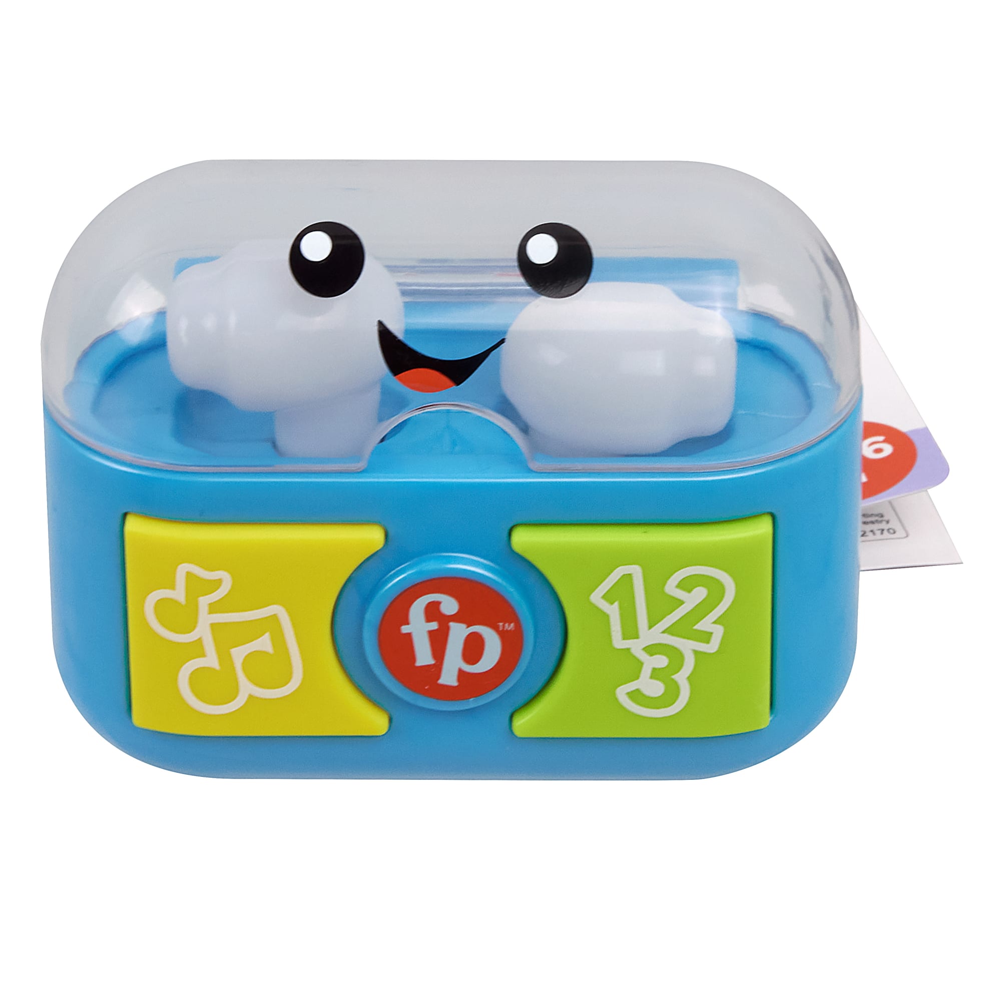 Fisher-Price Laugh & Learn Play Along Ear Buds Baby & Toddler Learning Toy With Music & Lights - Image 6