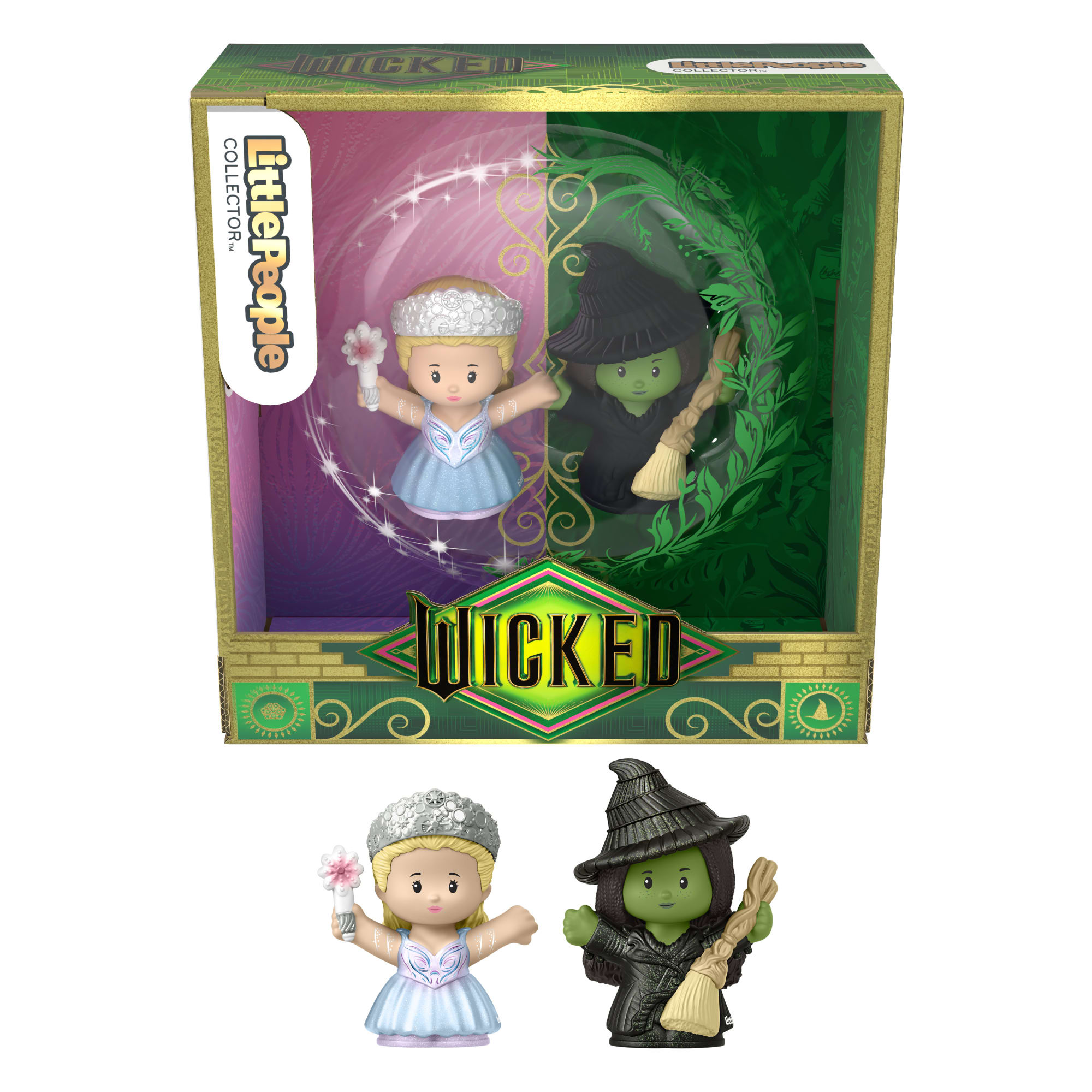 Little People Collector Wicked: For Good Movie Special Edition Set For Fans. 2 Figures