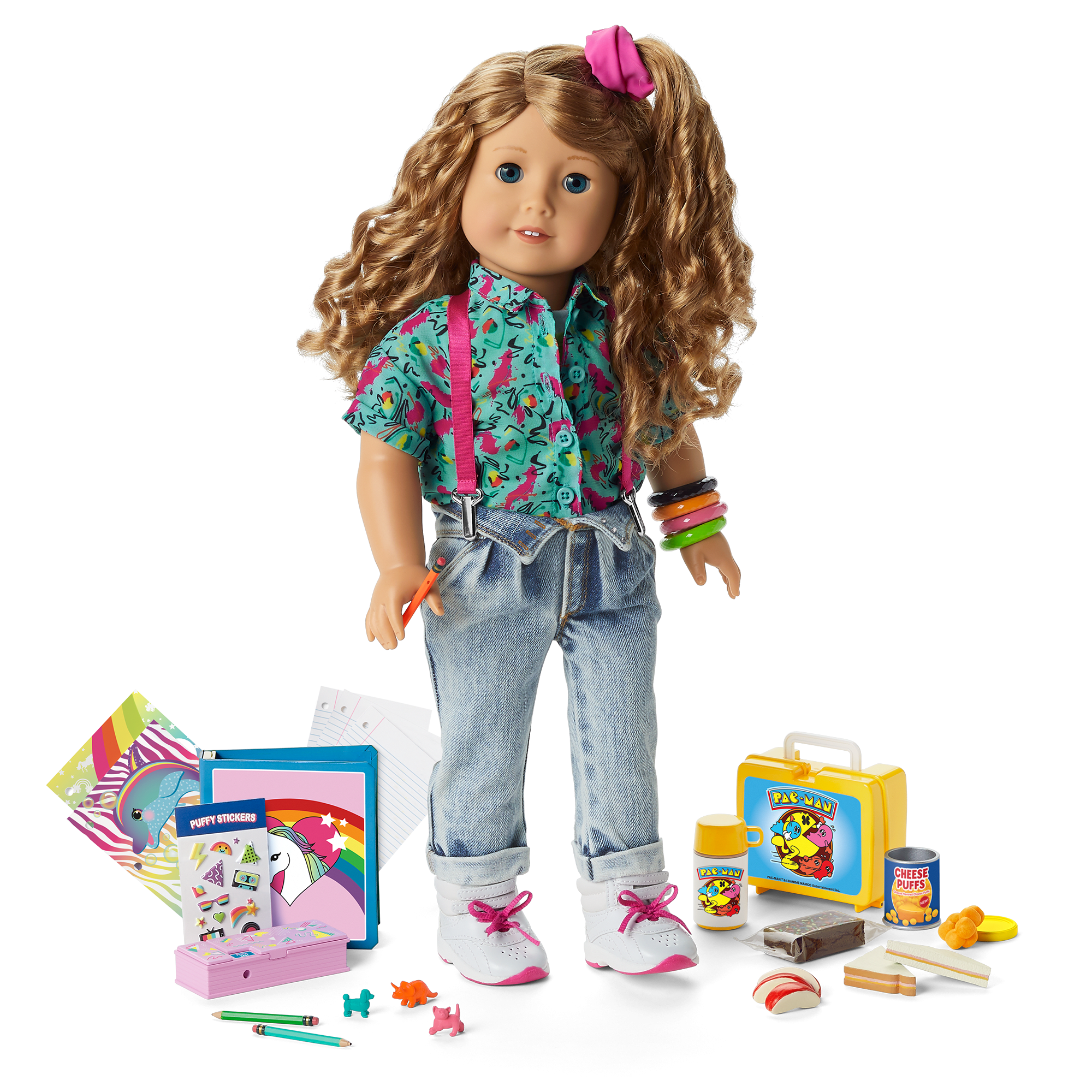 Courtney's™ PAC-MAN™ Lunch Set for 18-inch Dolls (Historical Characters) - Image 5