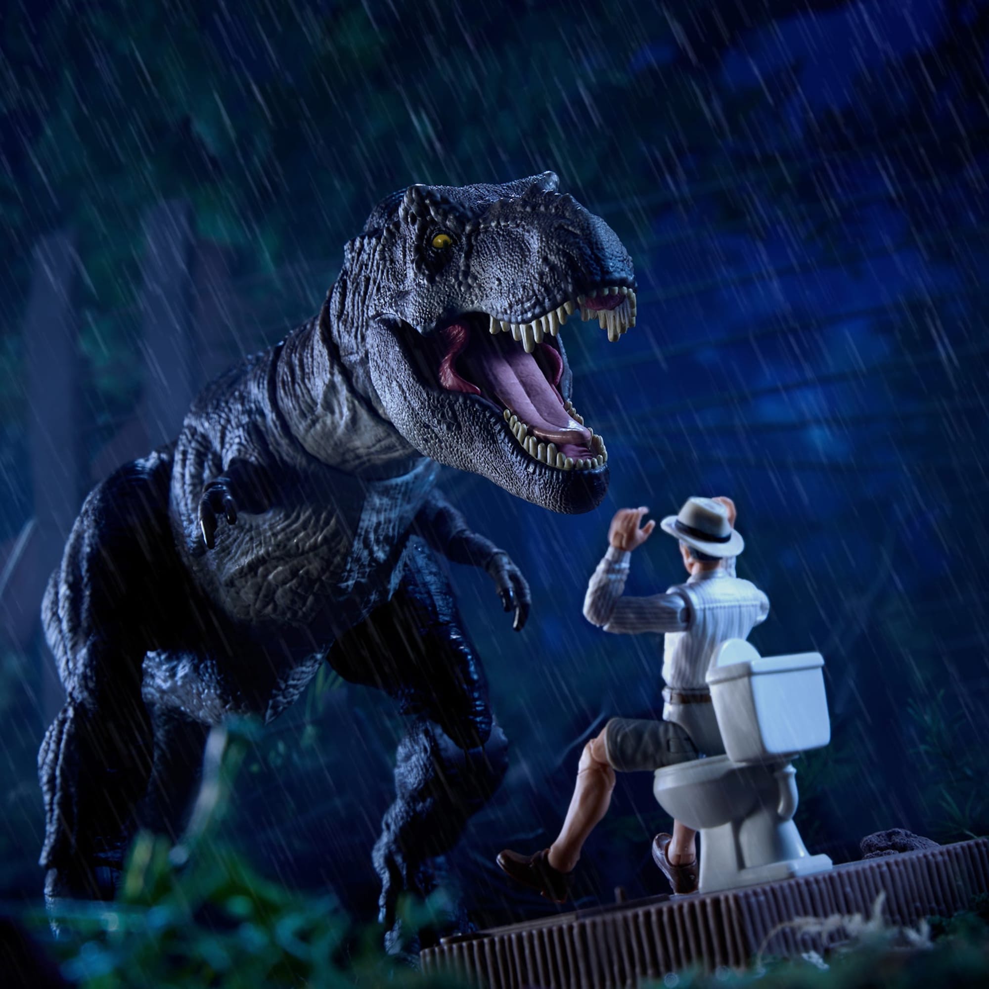Jurassic World Hammond Collection Outhouse Chaos Set - Image 4