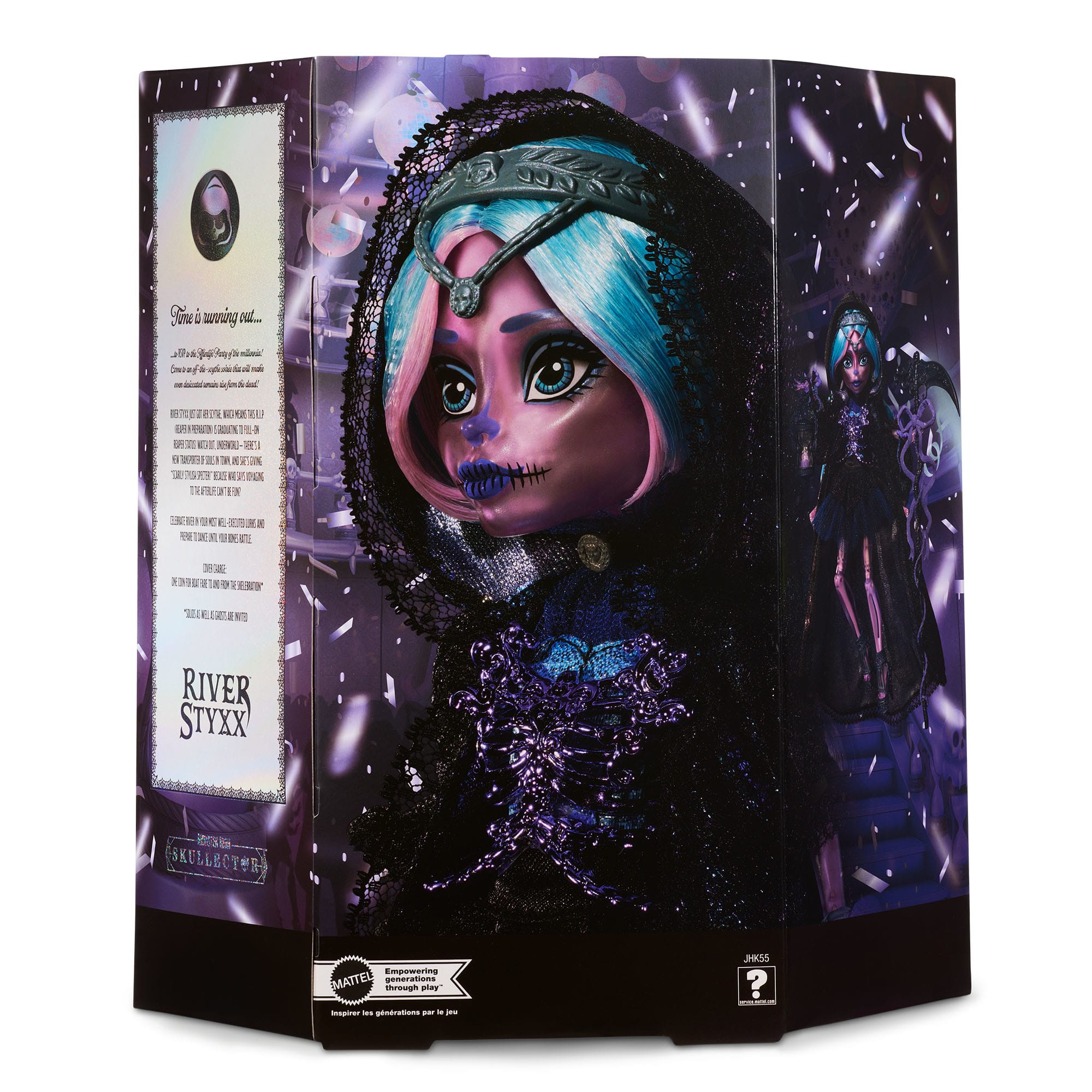 Monster High Skullector River Styxx Doll - Image 11
