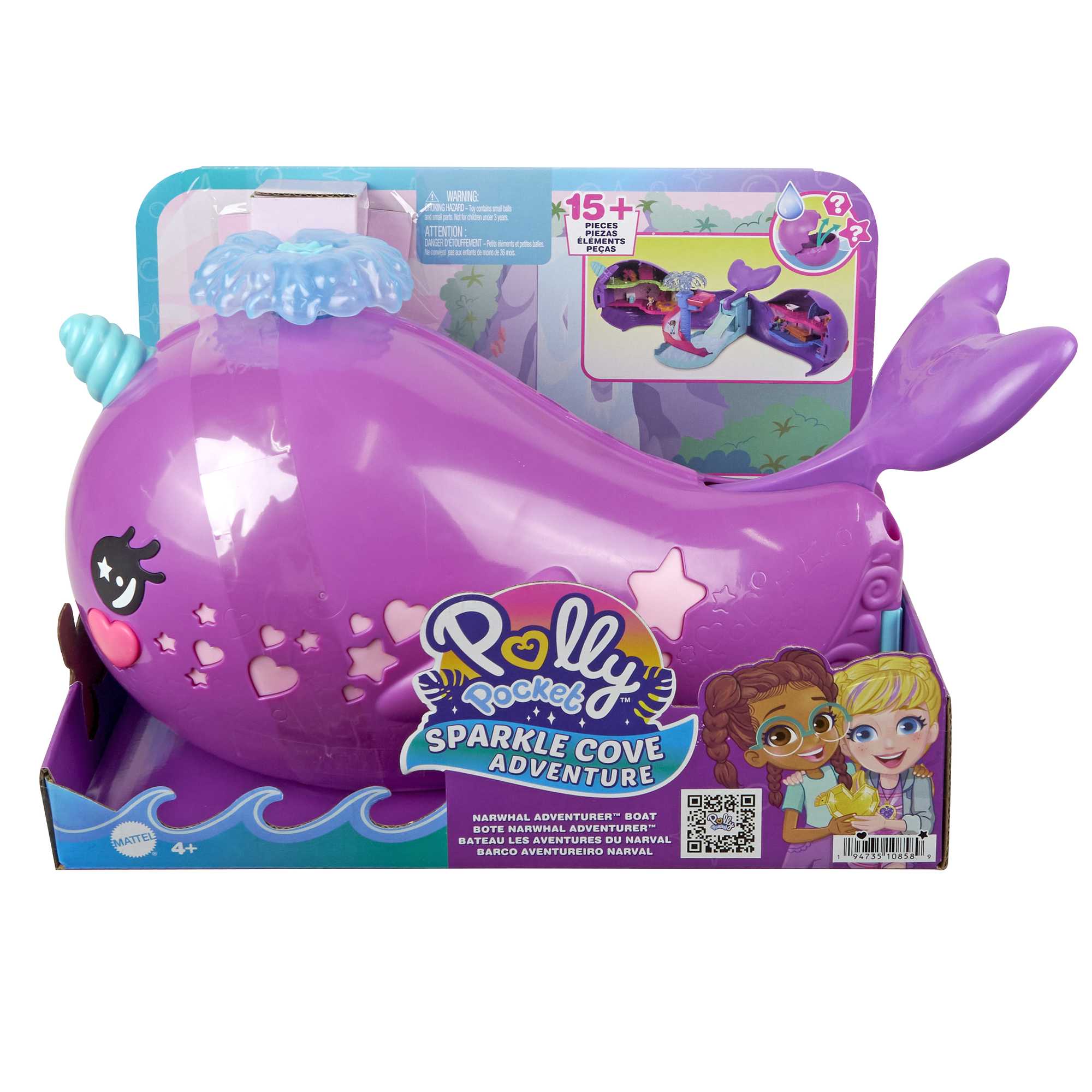 Polly Pocket Coffret Bateau Les Aventures du Narval - Image 6