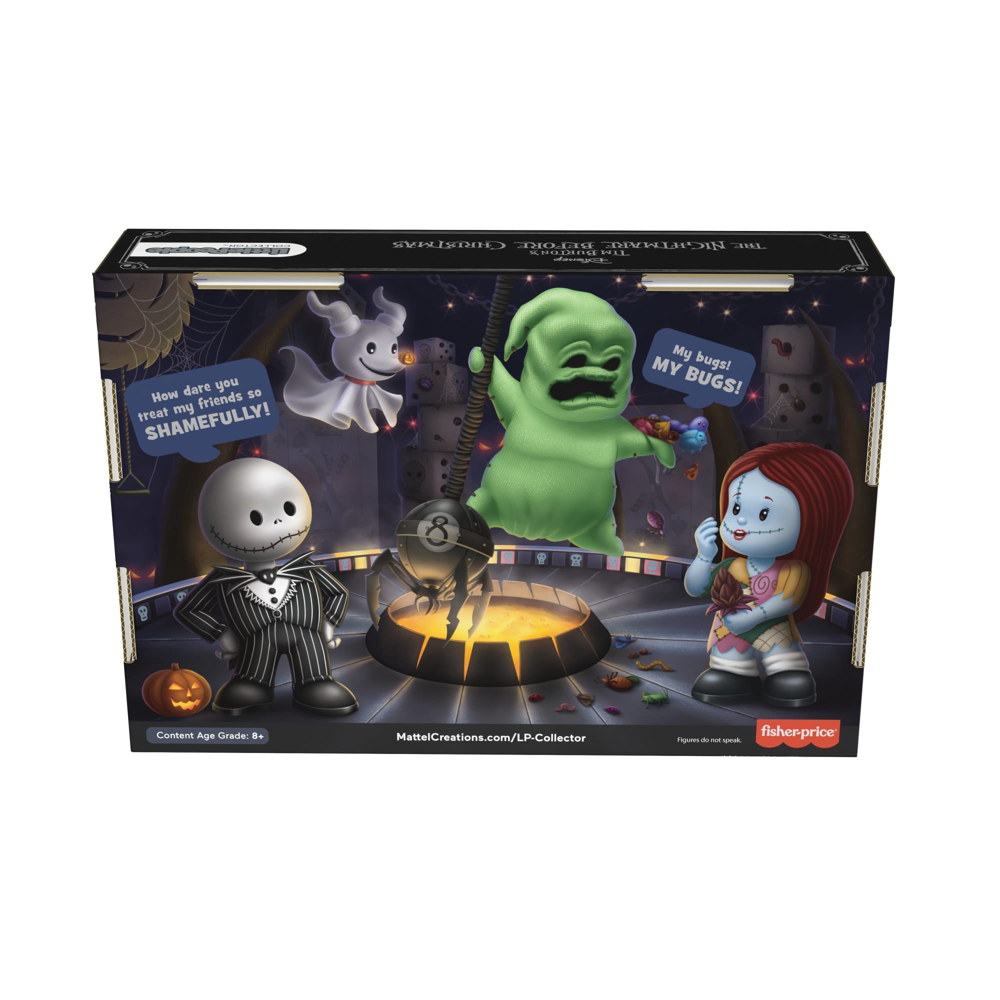Little People-Coffret 4 Figurines L'Étrange Noël de Monsieur Jack - Image 6