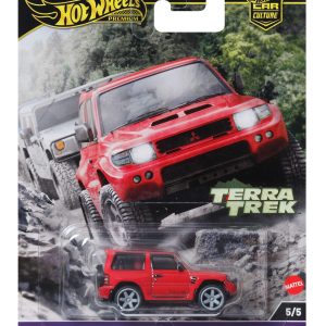 Hot Wheels Premium Car Culture Terra Trek Mitsubishi Pajero Evolution 1:64 Scale Collectible Vehicle