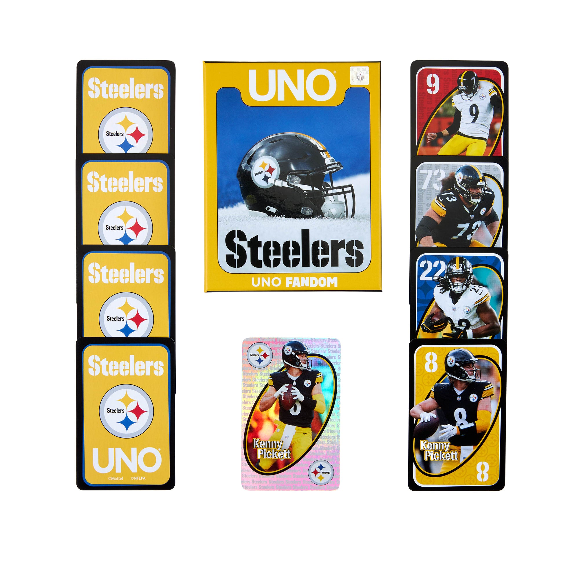 UNO Fandom NFL Pittsburgh Steelers Game Deck - Image 3